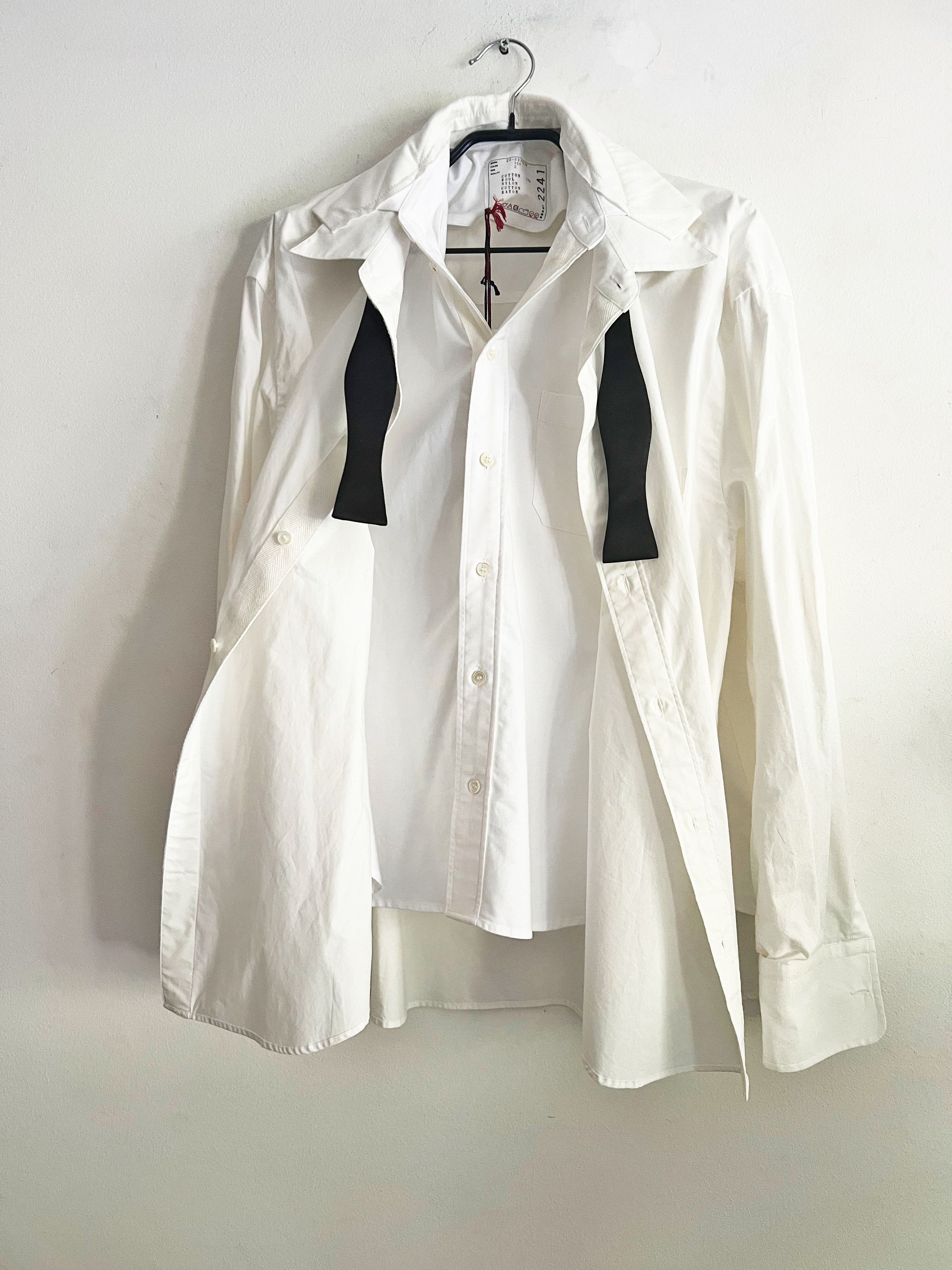 Sacai Runway '20 S/S Layered Poplin Masterpiece Size US M / EU 48-50 / 2 - 1 Thumbnail