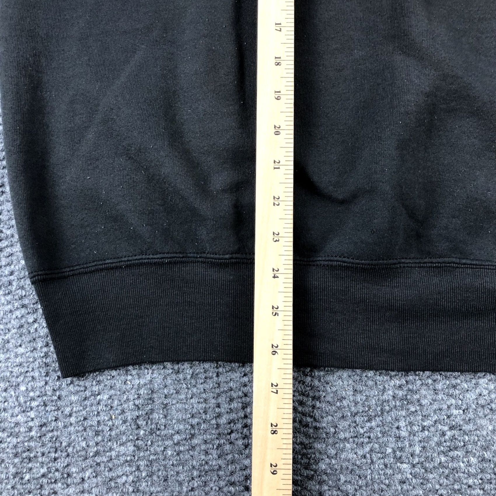 Fruit Of The Loom VINTAGE Nomad Swim Team Sweatshirt XL Black 90s Crewneck Pullover Fruit of the Loom Mens Distressed Grunge Double Sided Graphic US Made Size US XL / EU 56 / 4 - 7 Thumbnail