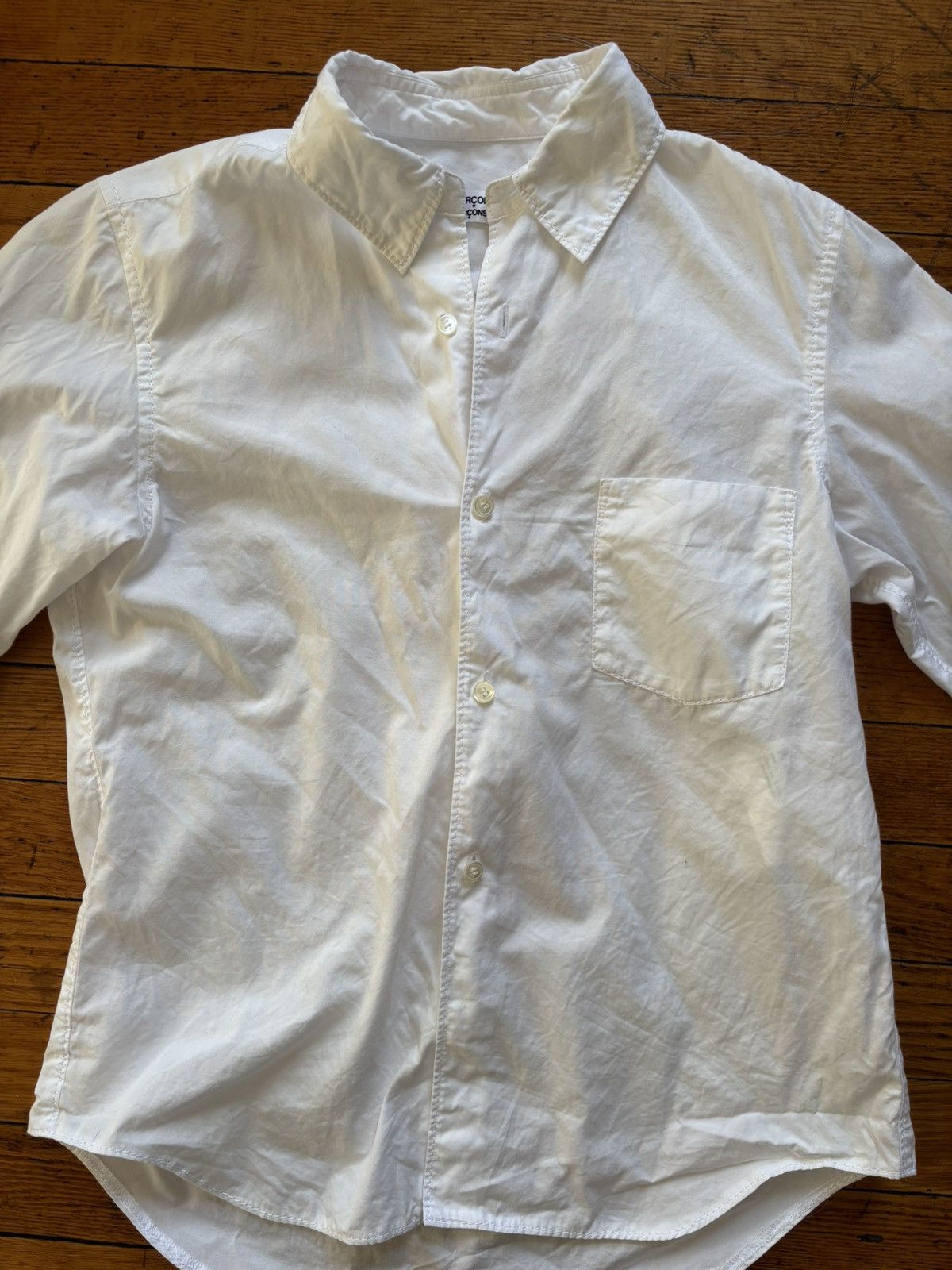 Comme des Garcons Comme des Garcons Women's Shirt Button Up Long Sleeve S Size S / US 4 / IT 40 - 2 Thumbnail