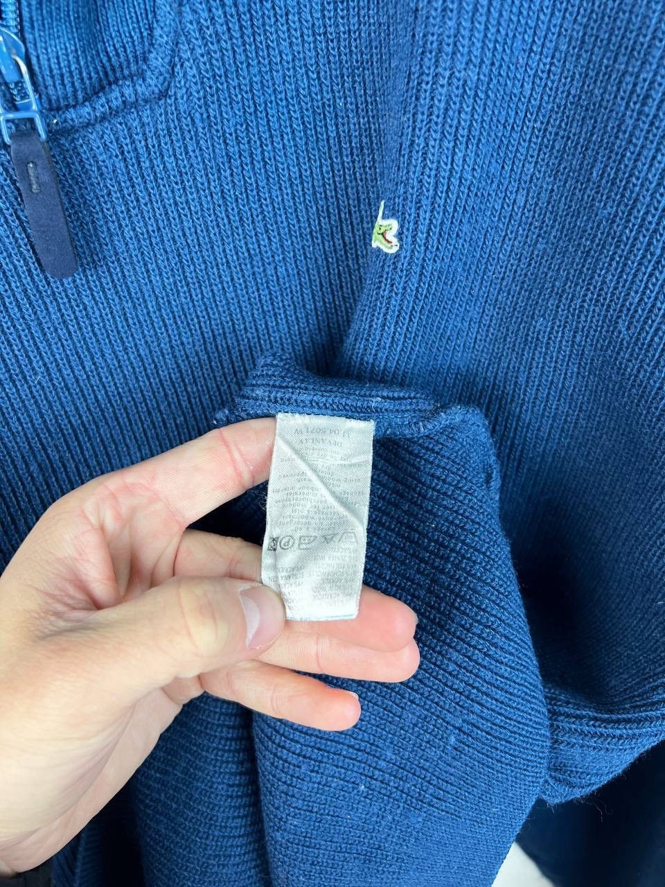Vintage Lacoste luxury vintage 1/4 zip sweaters size 9/XXL Size US XXL / EU 58 / 5 - 5 Thumbnail