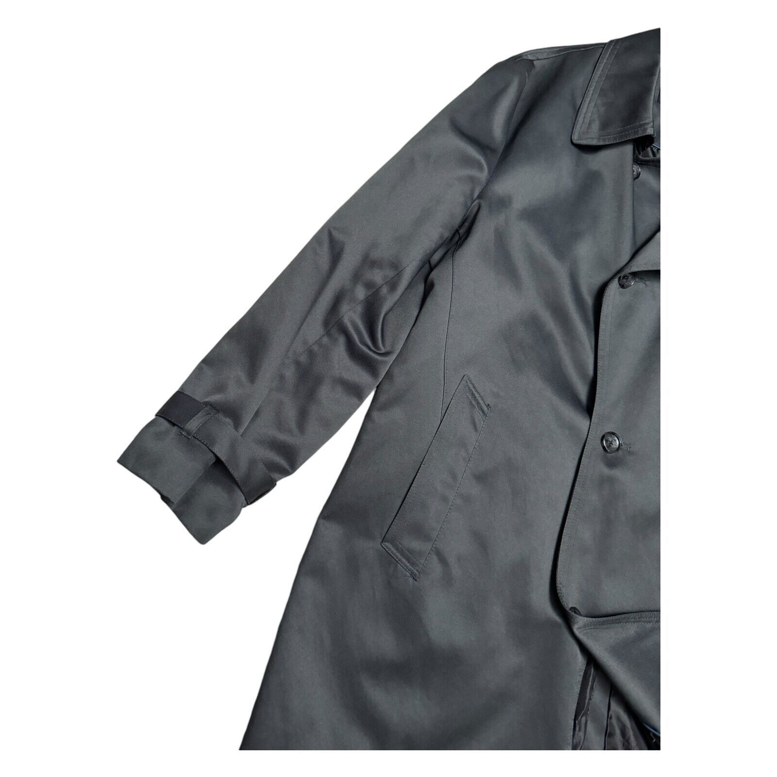 London Fog London Fog Lightweight Grey Long Trench Business Casual Coat Size US S / EU 44-46 / 1 - 5 Thumbnail