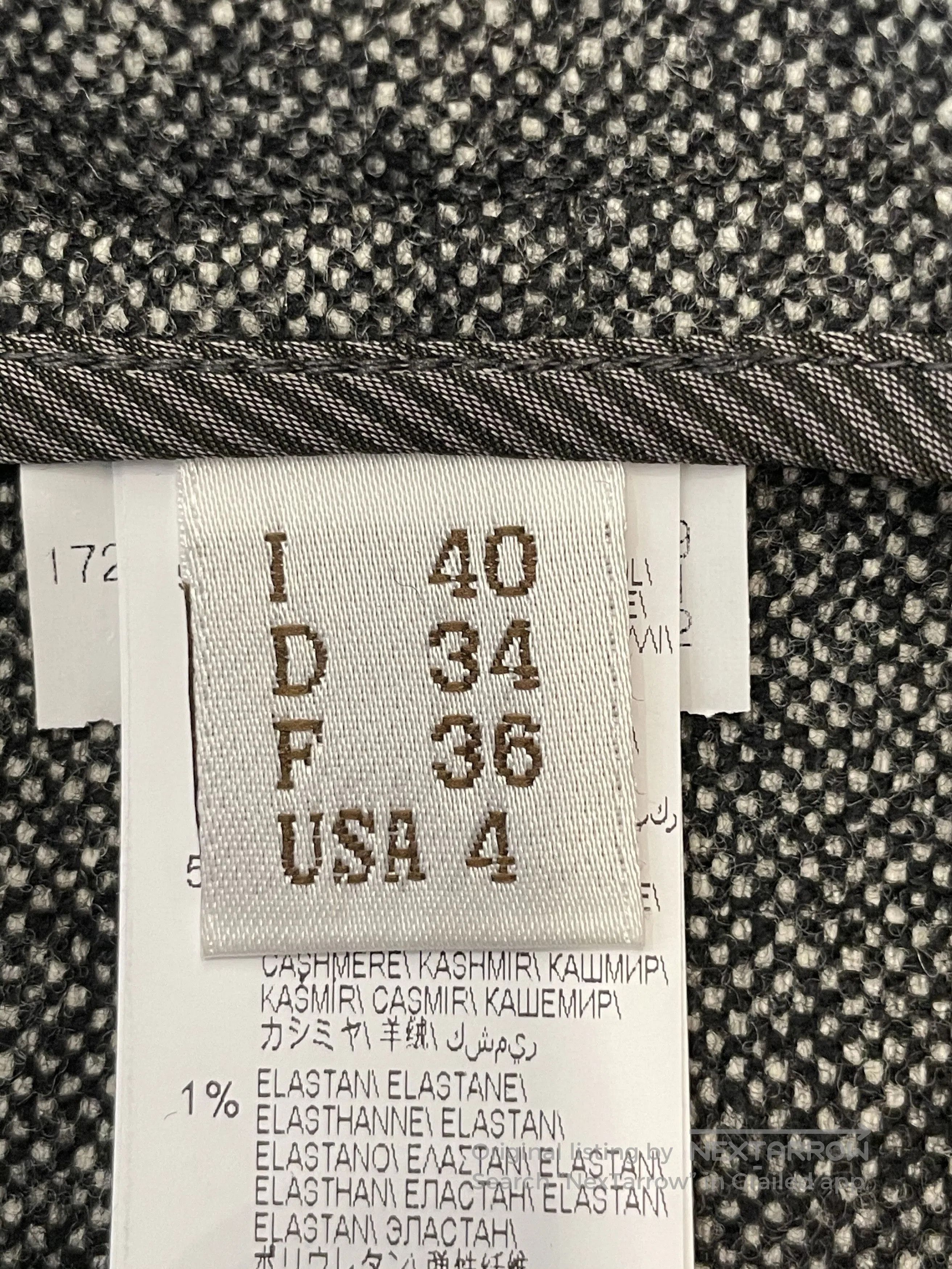 Brunello Cucinelli Brunello Cucinelli Gray Wool Trousers. Size US 36 / EU 52 - 8 Thumbnail