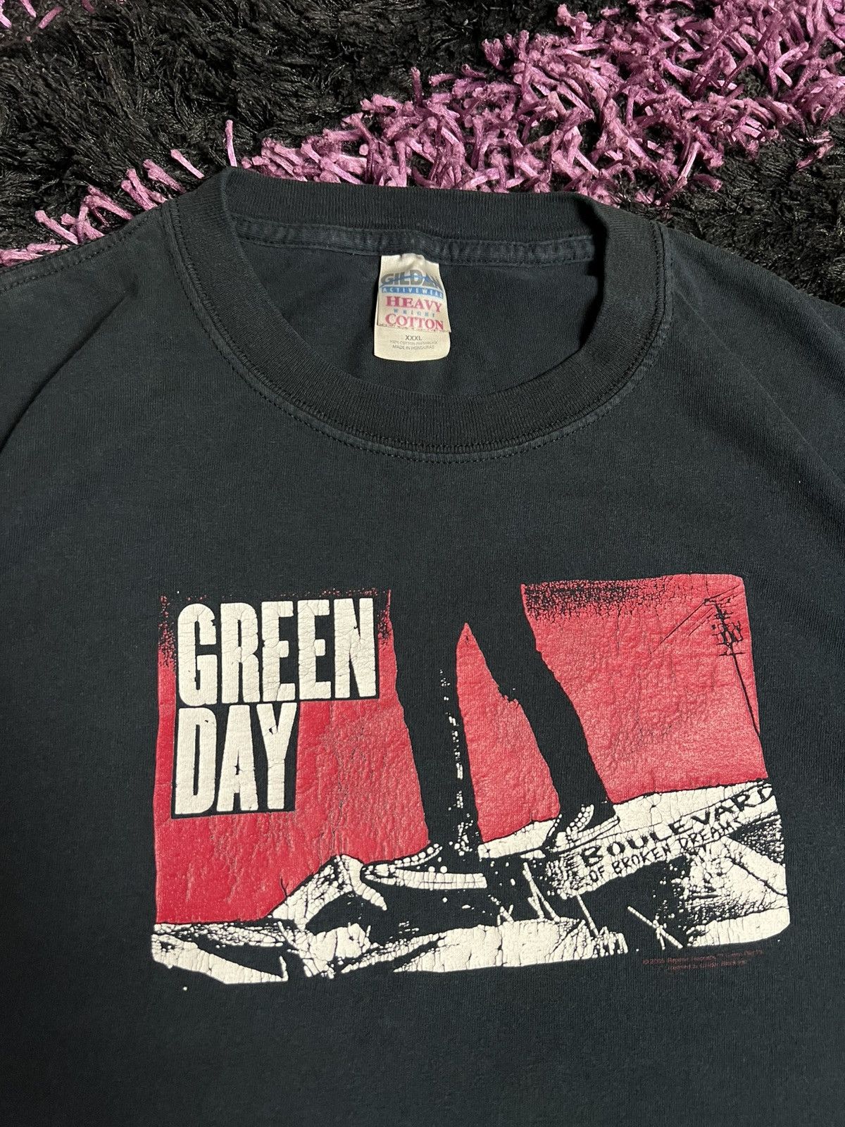 Band Tees Vintage 2000's Greenday album Boulevard tshirt Size US XXL / EU 58 / 5 - 2 Thumbnail
