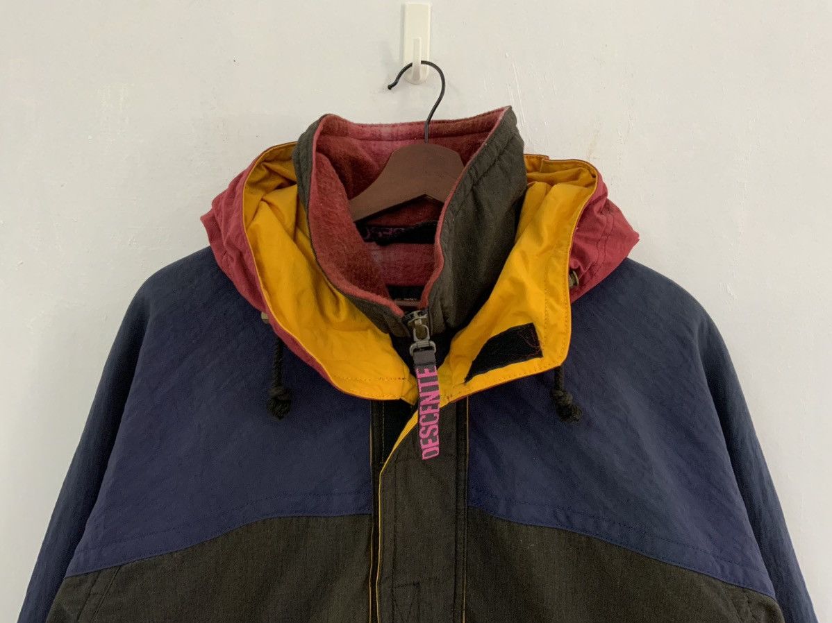 Descente Vintage Descente Techno Gear Fade Ski Hoodie Jacket Size US XL / EU 56 / 4 - 3 Thumbnail