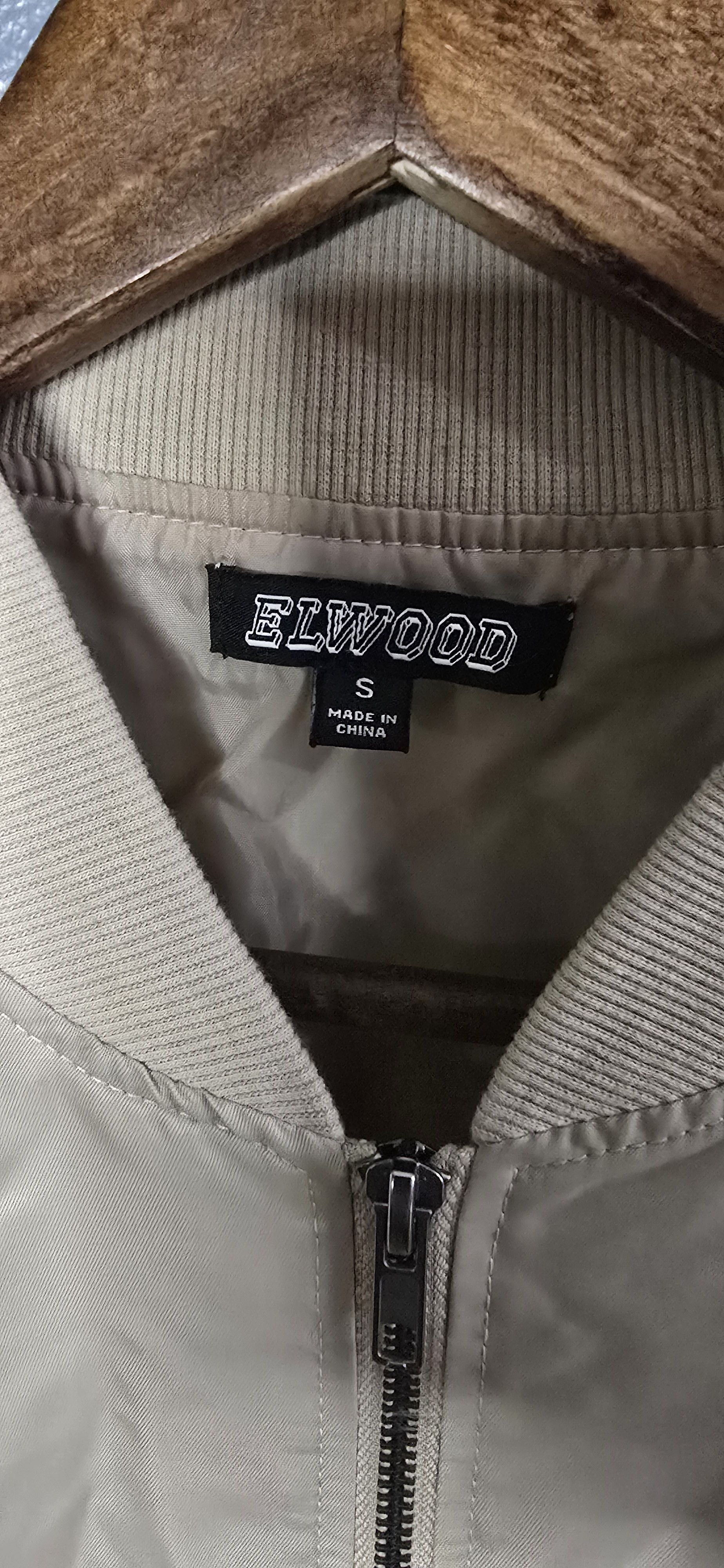 Elwood No Limit Records Jacket tan small vintage Size US S / EU 44-46 / 1 - 4 Thumbnail