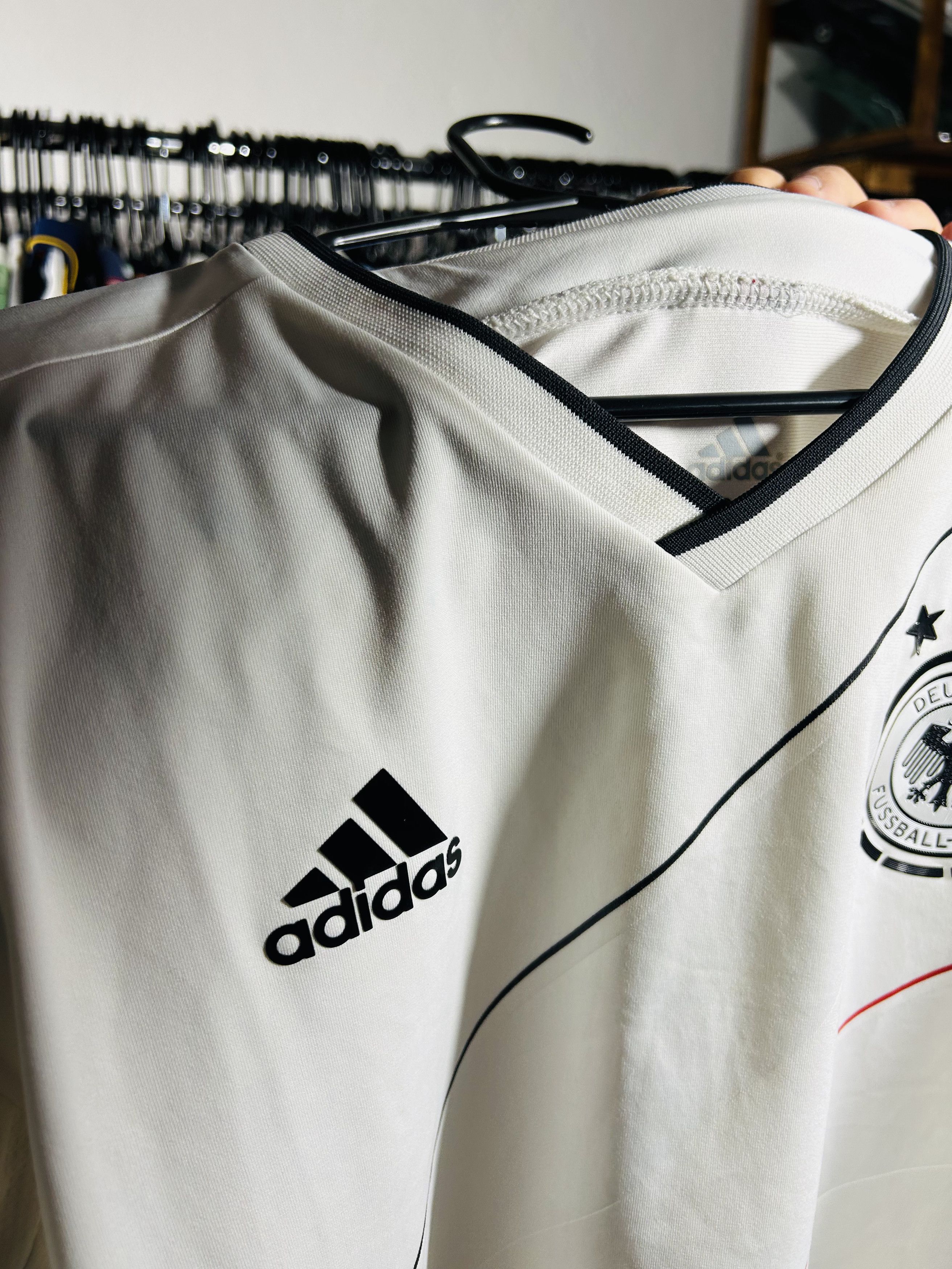 Adidas Germany 2012 Home Player Spec Jersey Size US XL / EU 56 / 4 - 5 Thumbnail