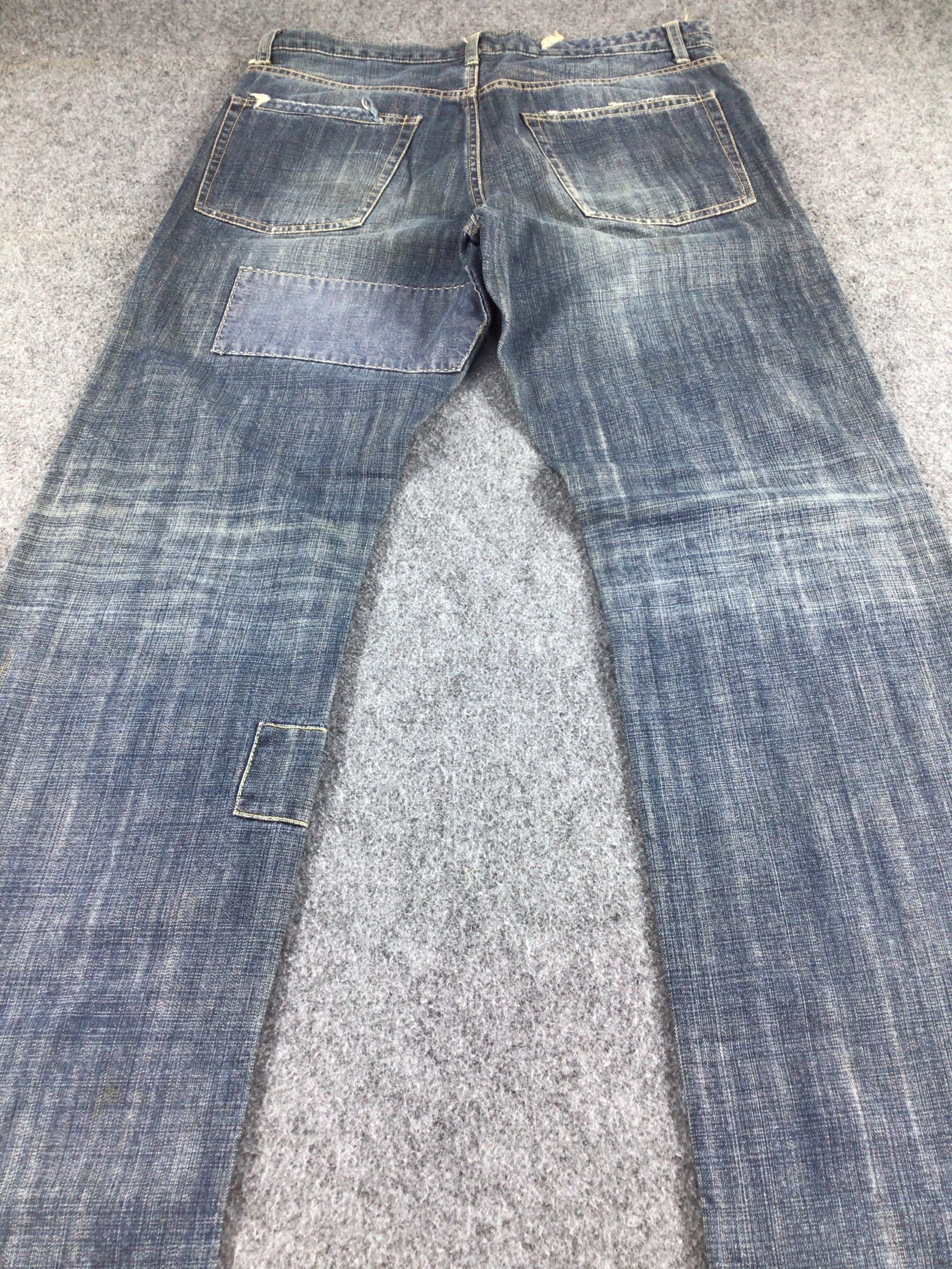 Journal Standard Journal Standard Patch Work Jeans Distressed Denim -J538 Size US 32 / EU 48 - 4 Thumbnail