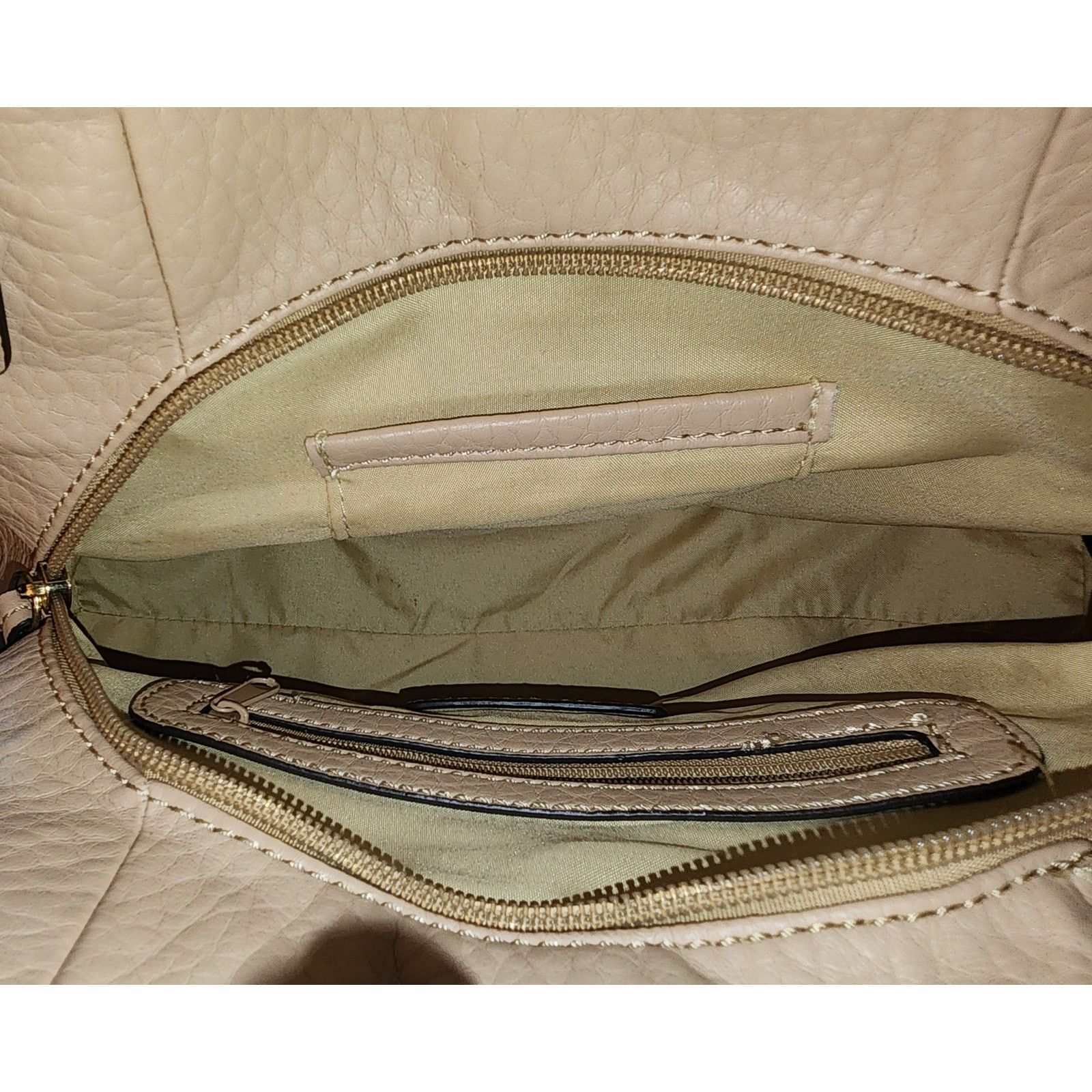 Nicole Miller Nicole Miller faux leather dusty pink satchel Size ONE SIZE - 5 Thumbnail
