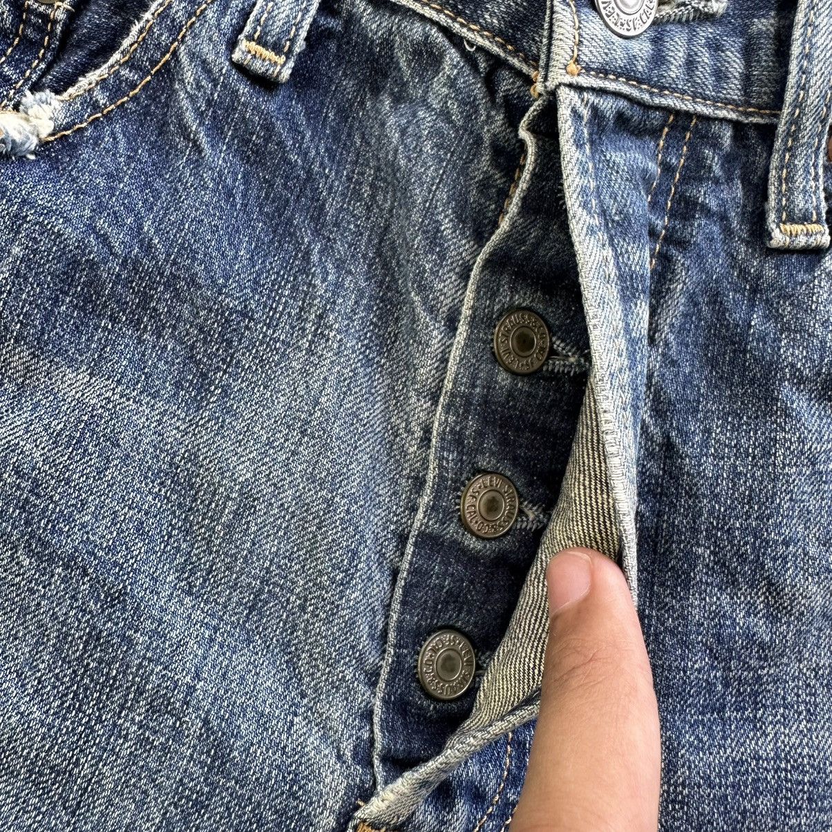 Japanese Brand Vintage Levi’s 501 Distressed Faded Denim Jean Pant W32 Size US 32 / EU 48 - 5 Thumbnail