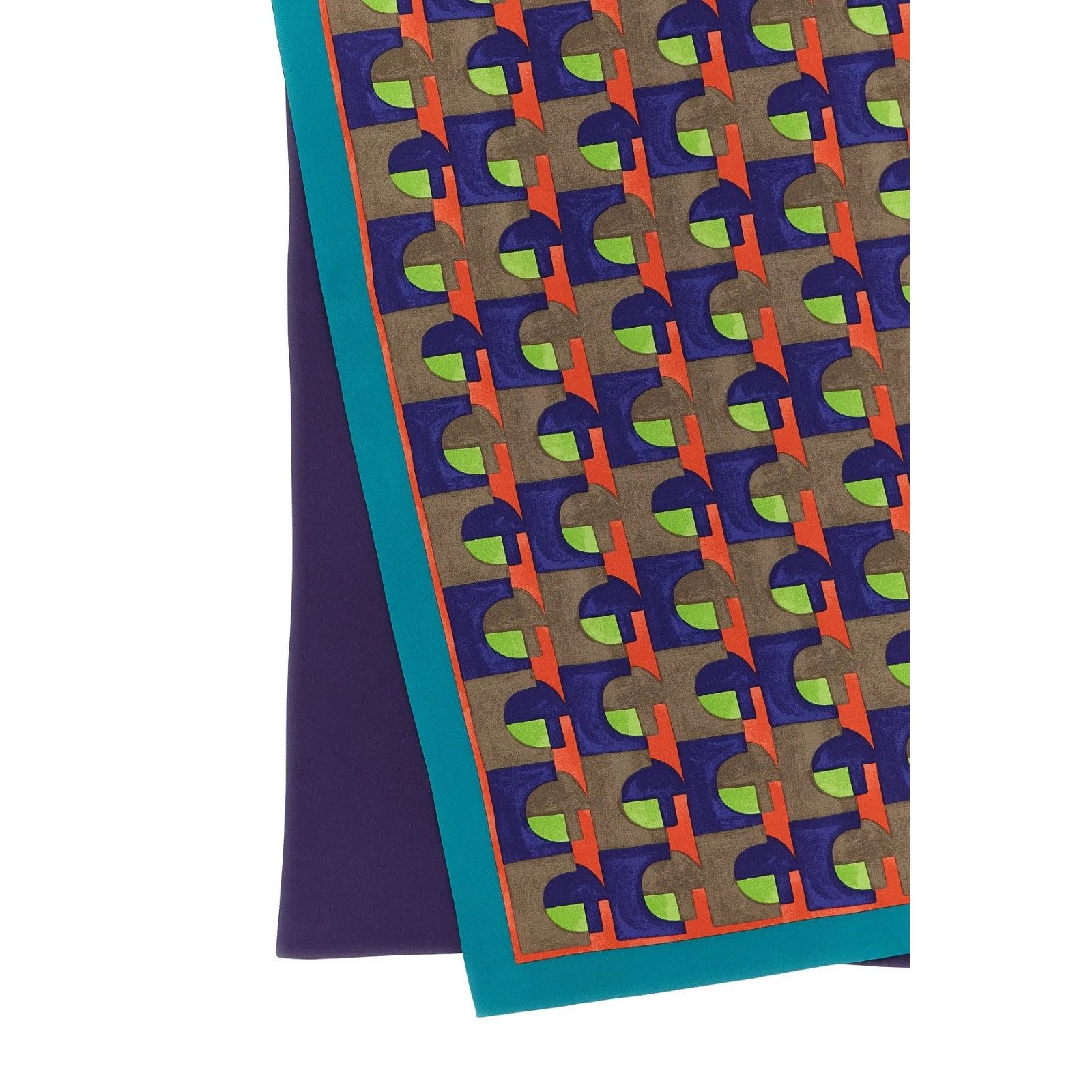 Miu Miu MIU MIU multicolor Medium Silk Scarf New & Authentic Size ONE SIZE - 3 Thumbnail