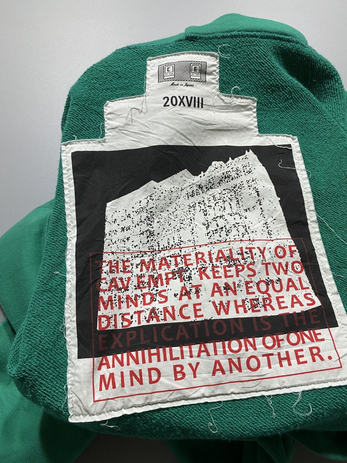 Cav Empt Indivisualism Hoodie Size US XL / EU 56 / 4 - 14 Thumbnail