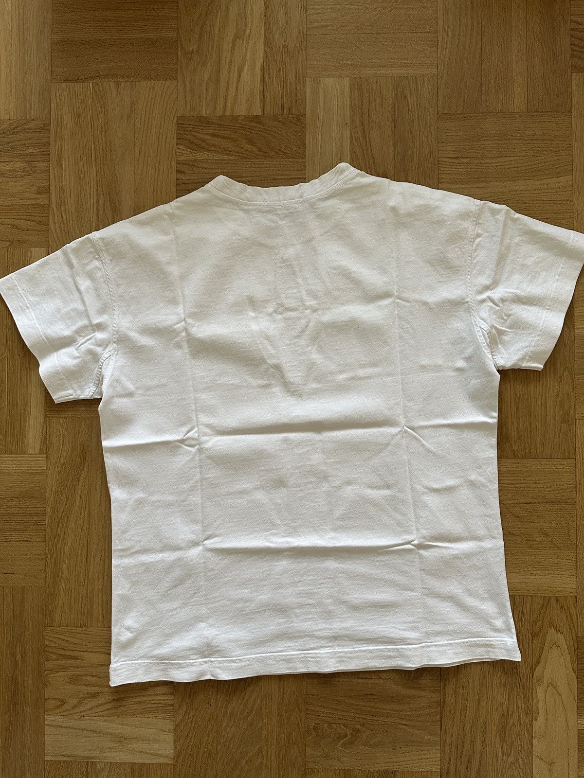 Acne Studios Acne Studios Stamp Logo T-shirt Optic White Size US L / EU 52-54 / 3 - 2 Thumbnail