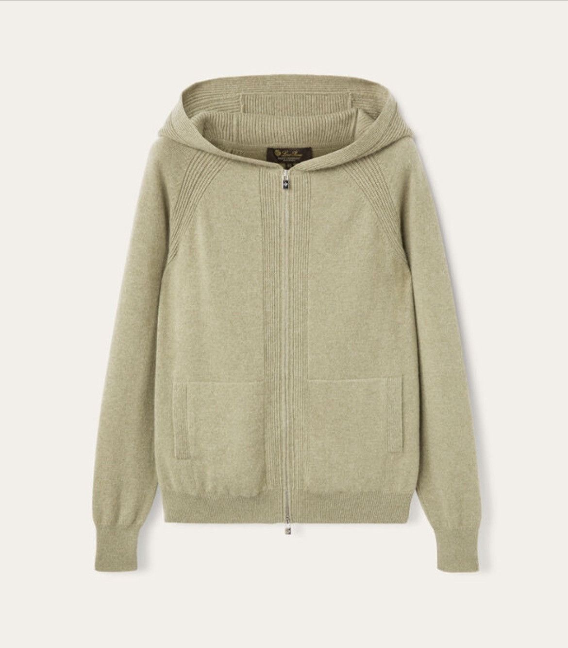 Loro Piana o1srvl11e0525 FAO2002 Merano Hooded Bomber Jacket in Beige Size M / US 6-8 / IT 42-44 - 1 Preview