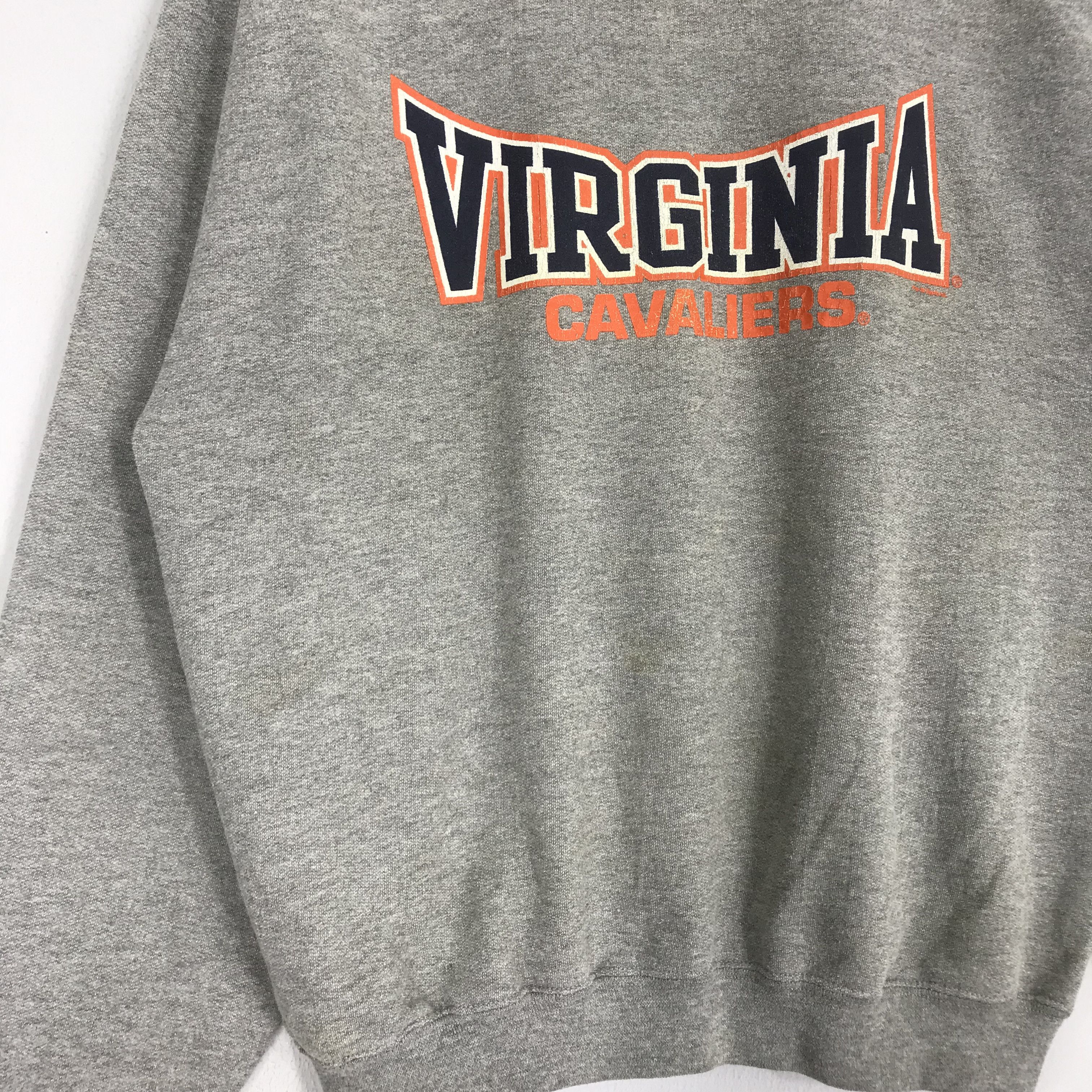 NCAA Vintage Y2K Virginia Cavaliers Ncaa Sweatshirt - 83 Size US L / EU 52-54 / 3 - 5 Thumbnail