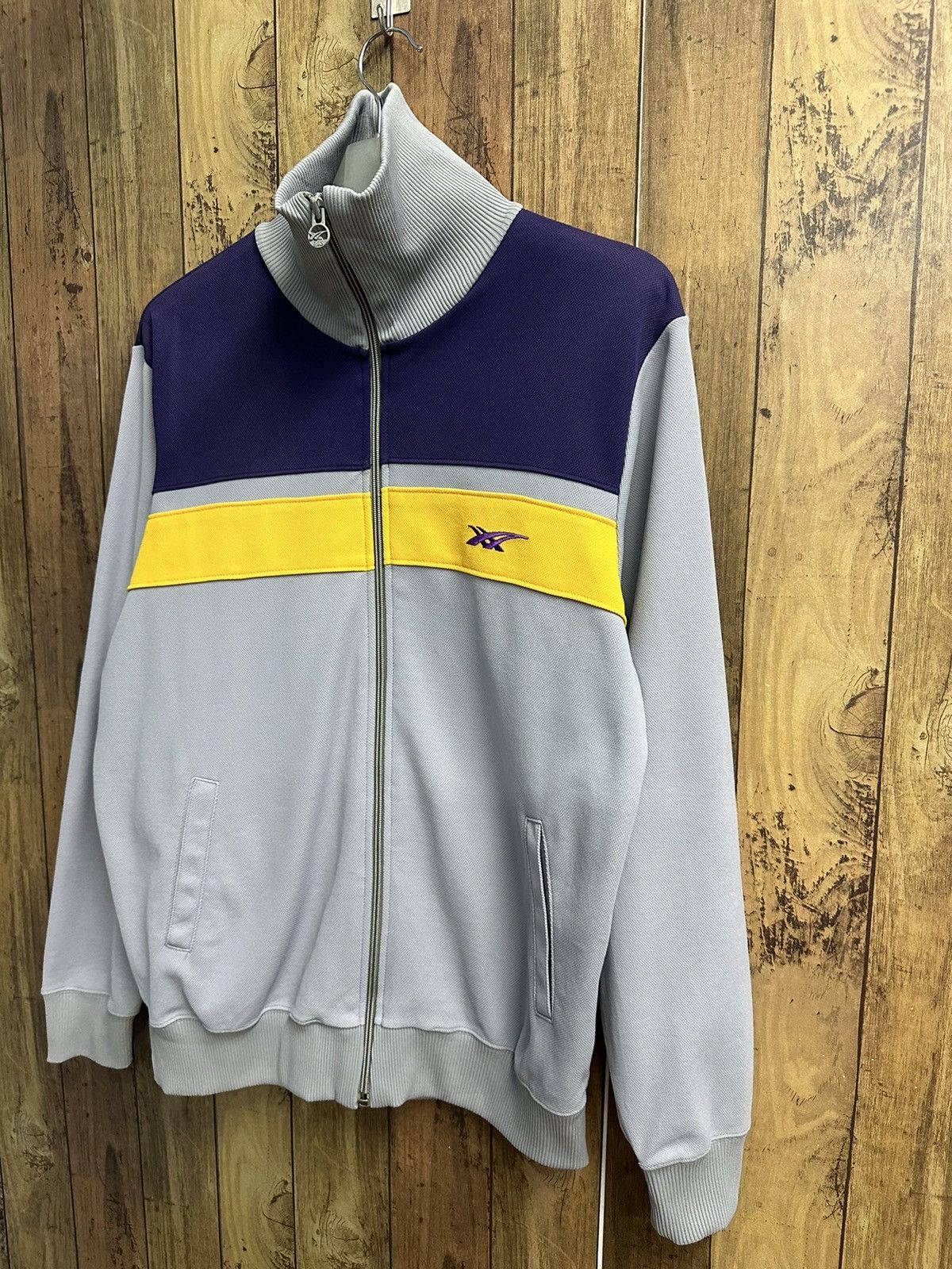 Asics × Onitsuka Tiger × Vintage Vintage Asics Onitsuka Zipper Tracktop Z02 Size US M / EU 48-50 / 2 - 2 Thumbnail