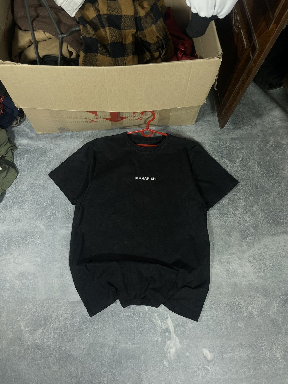 Maharishi Vintage Maharishi centre logo tee / T-shirt Size US XL / EU 56 / 4 - 1 Thumbnail