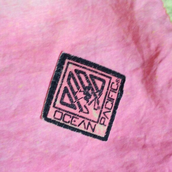 Ocean Pacific Vintage Ocean Pacific Neon Gradient Swim Shorts Size US 32 / EU 48 - 3 Thumbnail