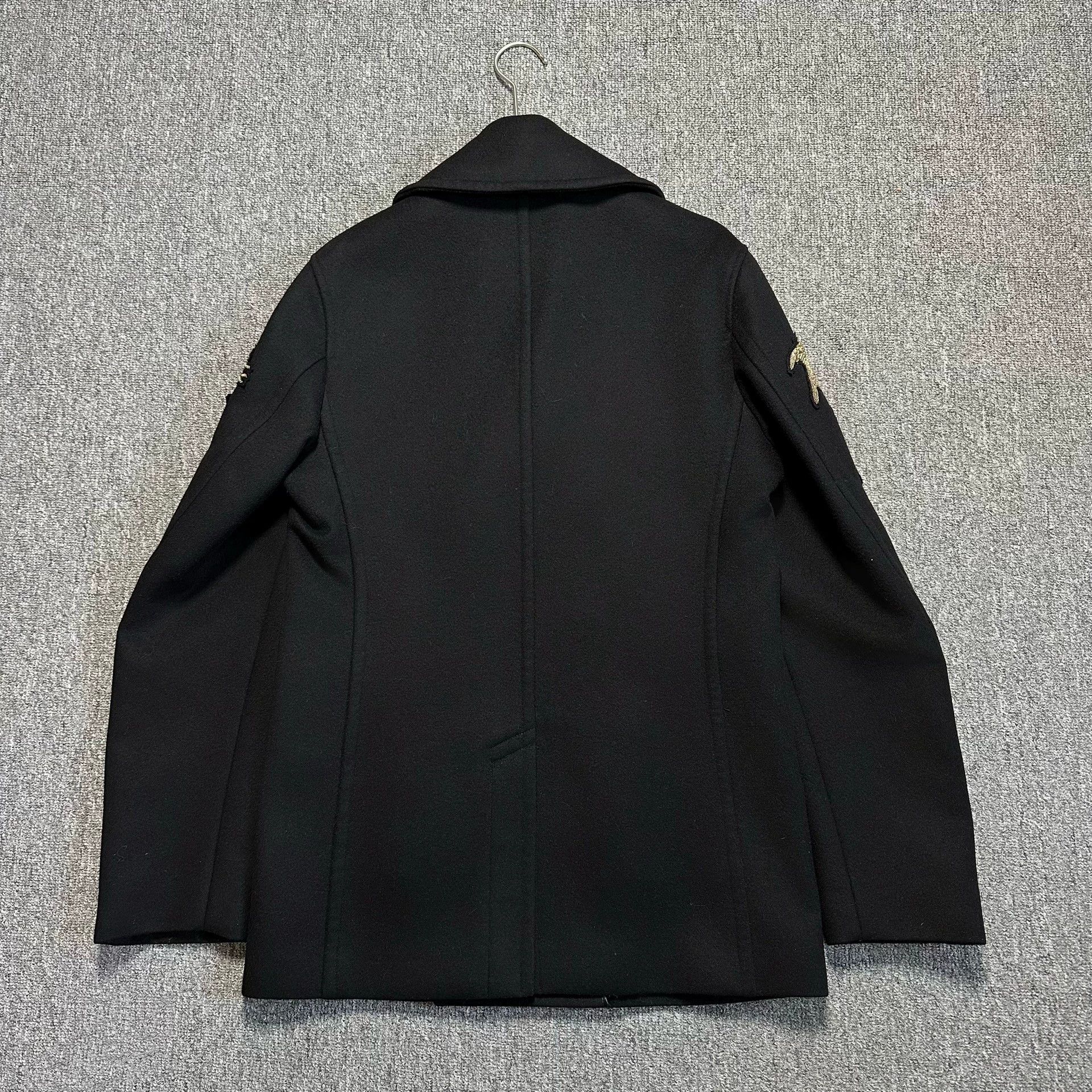Alexander McQueen alexander mcqueen embroidered wool long coat Size US L / EU 52-54 / 3 - 6 Thumbnail