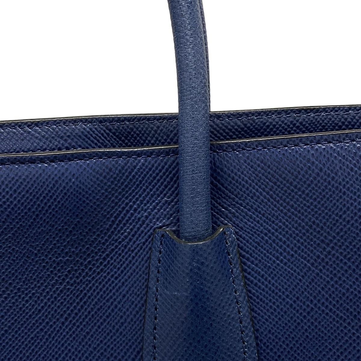 Prada PRADA Logo Tote Bag BN2729 Saffiano Cuir (Leather) Size ONE SIZE - 16 Thumbnail