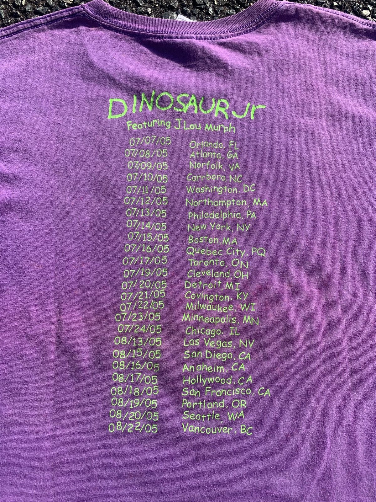 Band Tees Vintage Dinosaur Jr Tour 2005 band Size US M / EU 48-50 / 2 - 4 Thumbnail