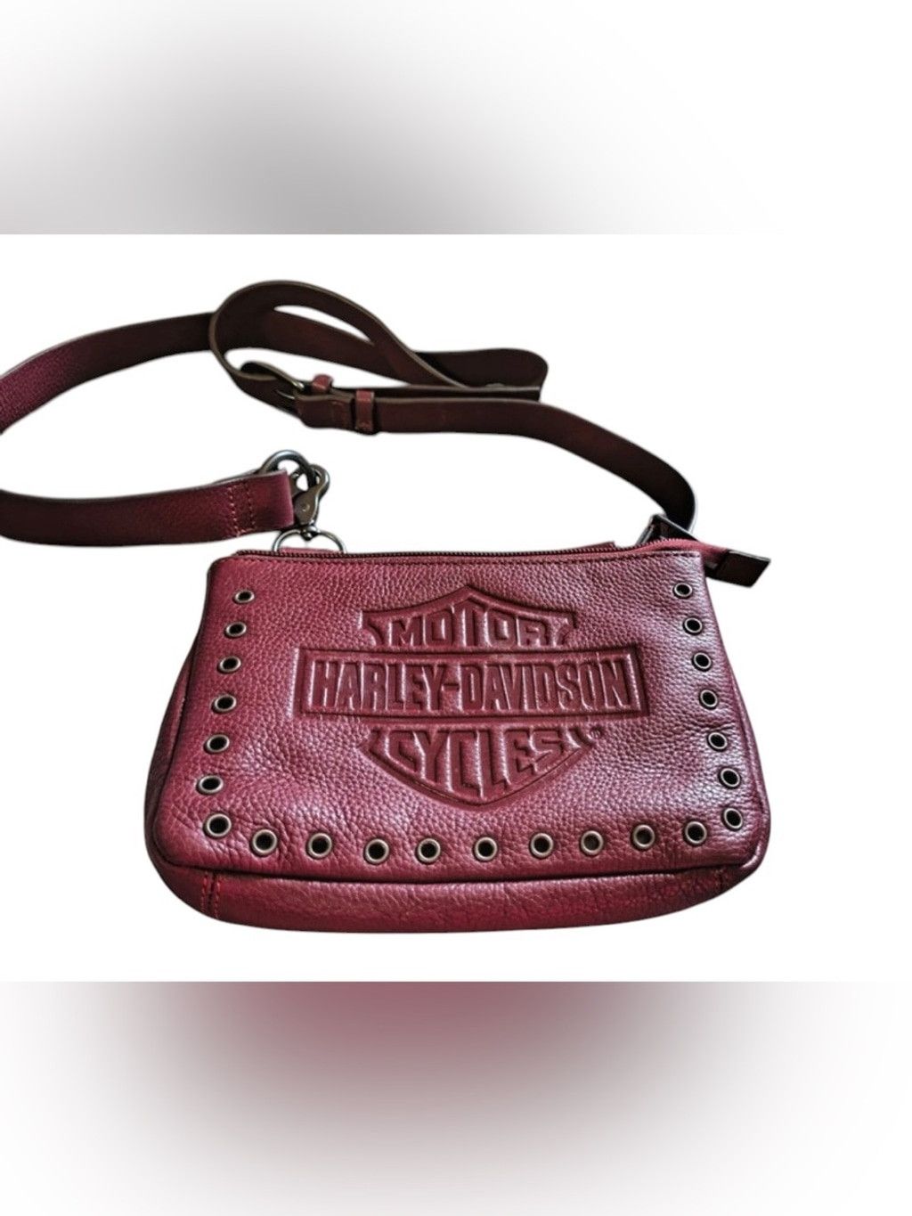 Harley Davidson Harley-Davidson Eyelet Bar and Shield Crossbody Bag Size ONE SIZE - 1 Thumbnail