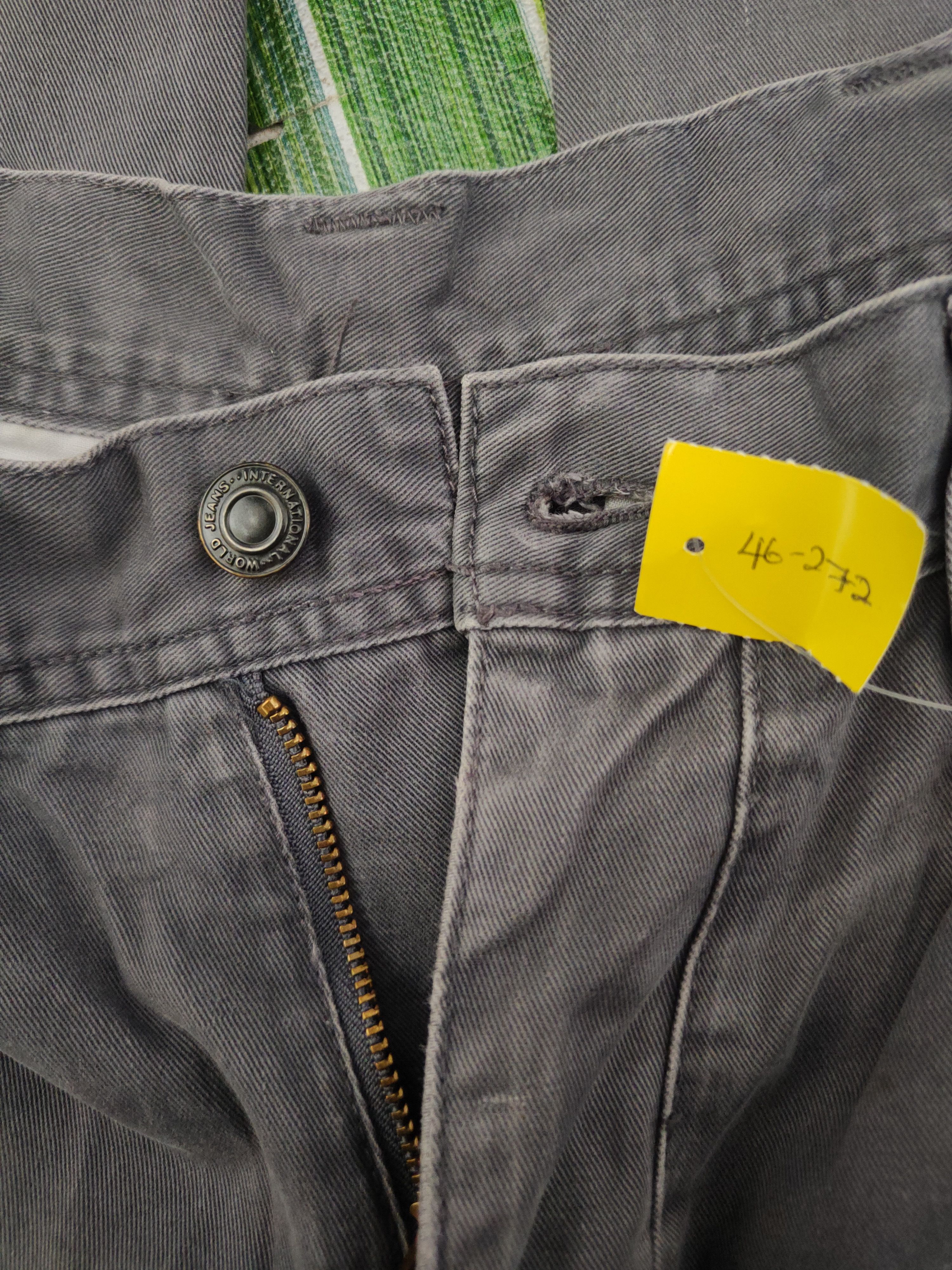 Japanese Brand DL Evenriver Dark Gray Multipocket Cargo Pants #46-272T Size US 29 - 15 Thumbnail