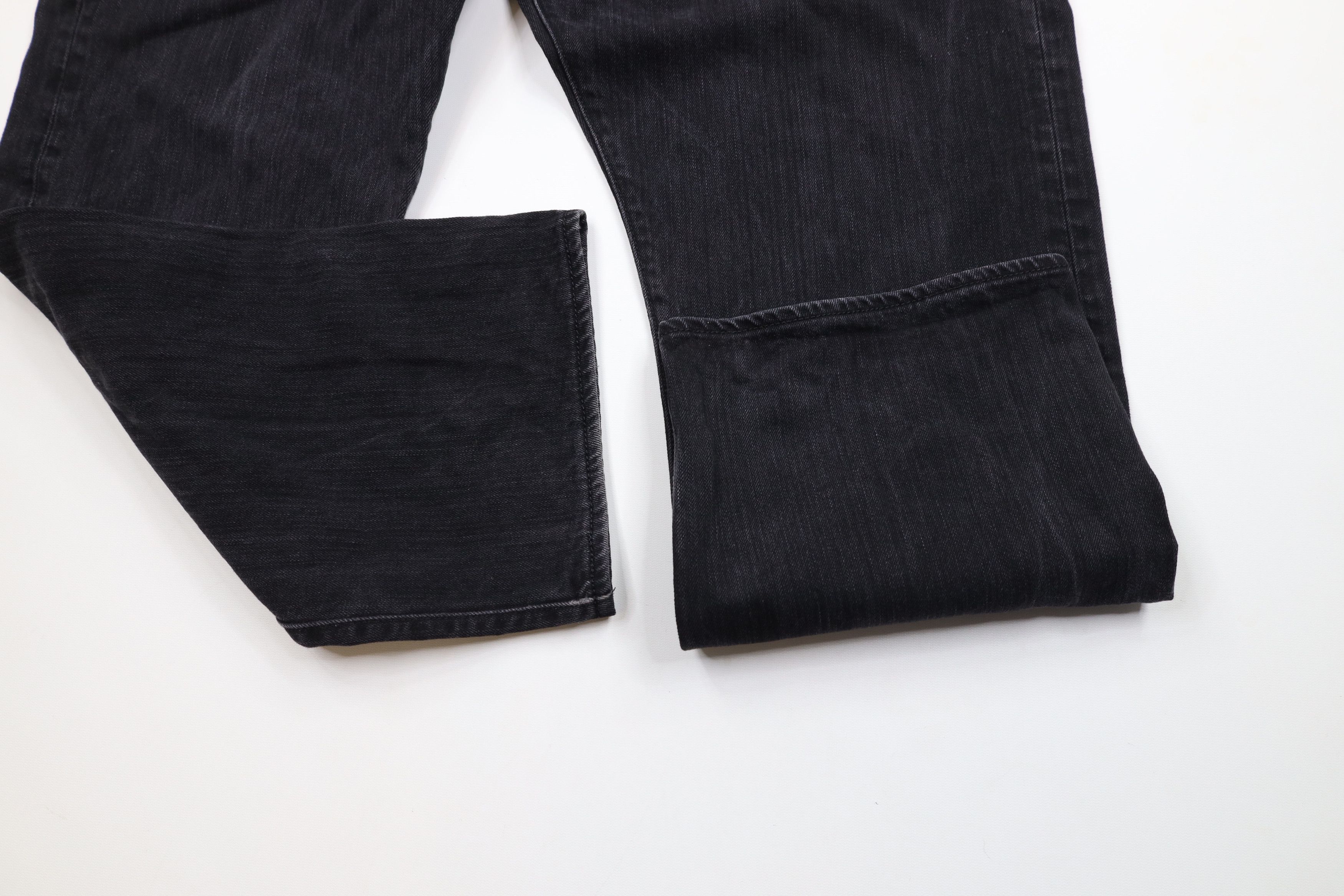 Levi's × Vintage Vintage Y2K Levis 501xx Fly Original Fit Denim Jeans Black Size US 44 / EU 60 - 5 Thumbnail