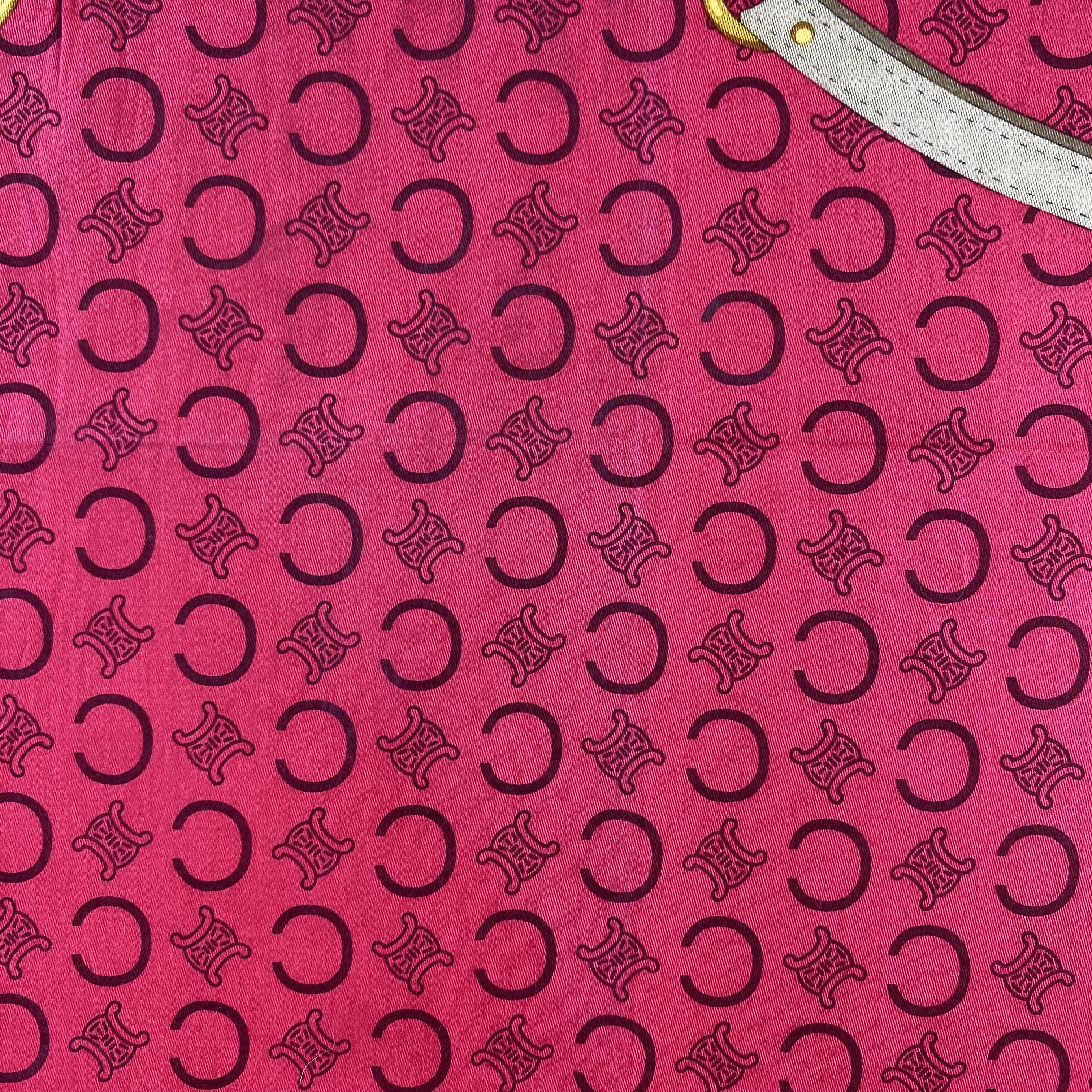 Celine × Vintage Celine Handkerchief / Neckerchief / Bandana-P1364 Size ONE SIZE - 4 Thumbnail