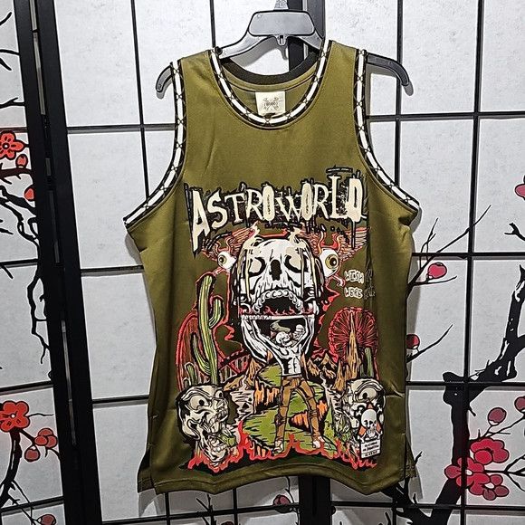 Other Astroworld Travis Scott Basketball Jersey Size Large NWT Size US L / EU 52-54 / 3 - 1 Thumbnail