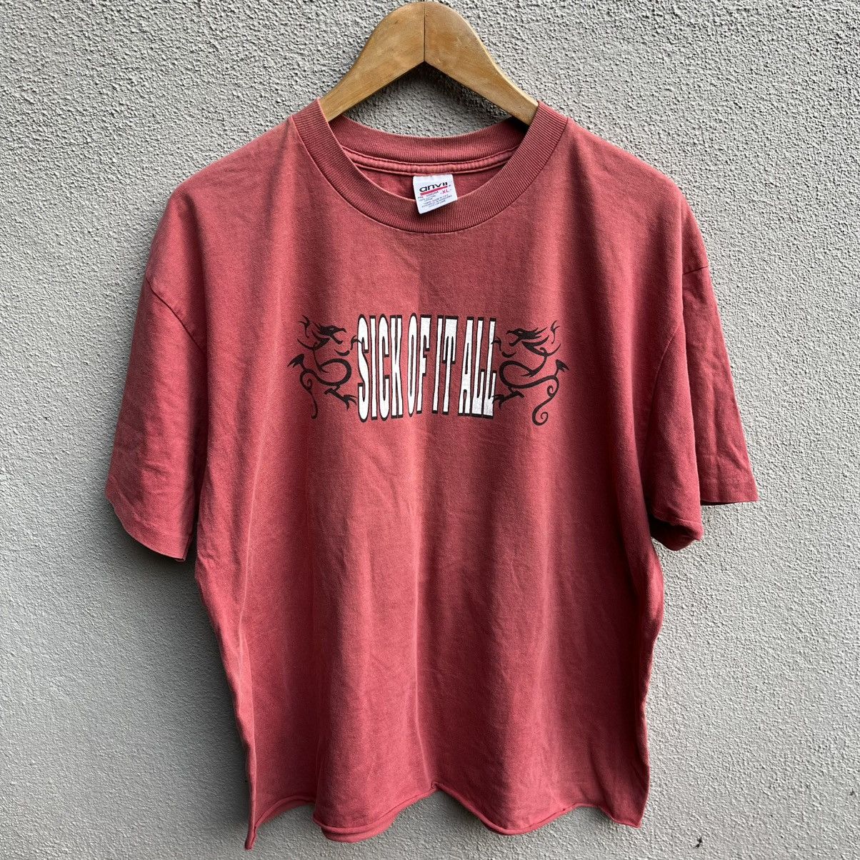 Band Tees Vintage 90s SICK OF IT ALL band tee hardcore punk Size US L / EU 52-54 / 3 - 2 Thumbnail