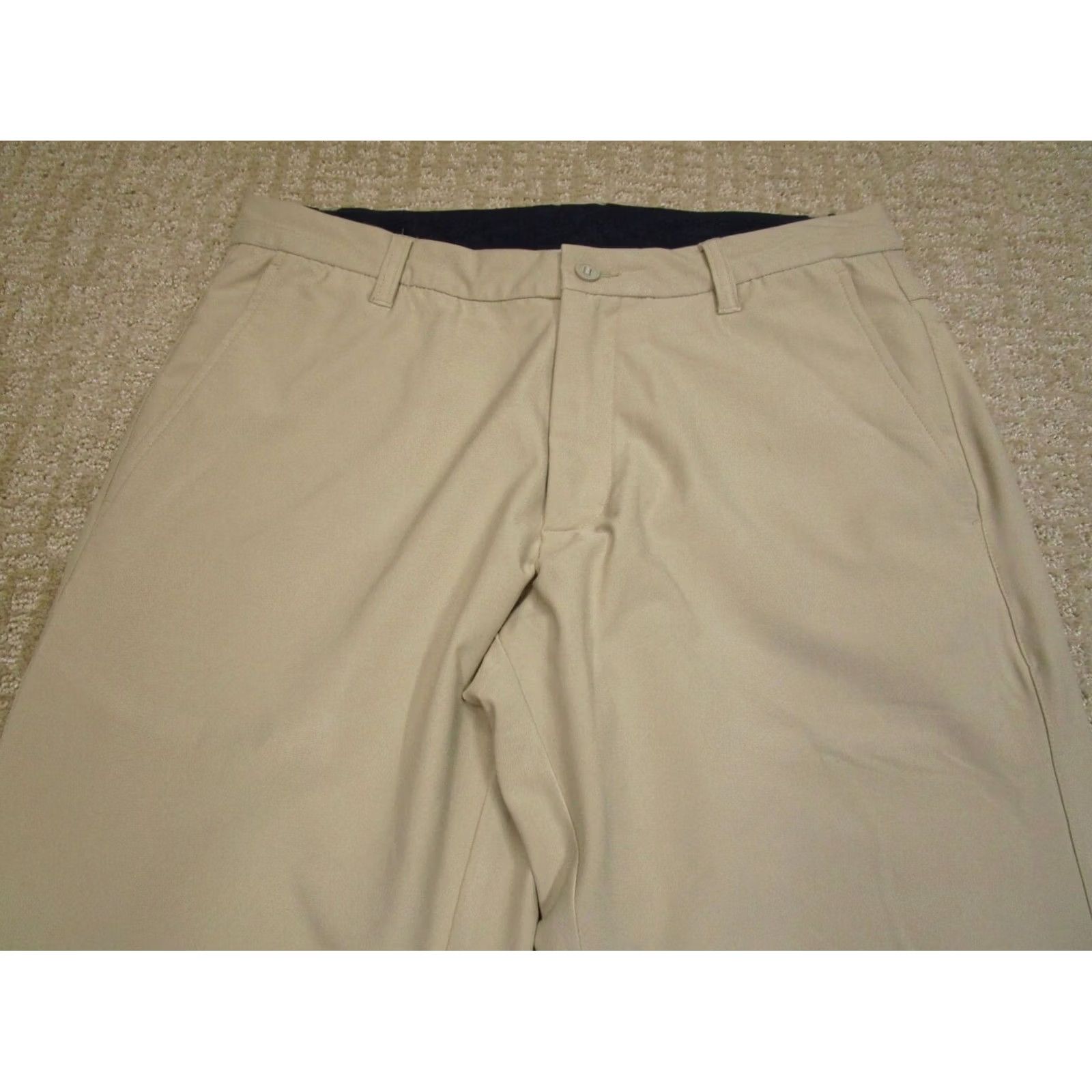 Footjoy FootJoy Pants Men 33x30 Brown FJ Golf Performance Chino Golfing Golfer Stretch Size US 33 - 2 Thumbnail