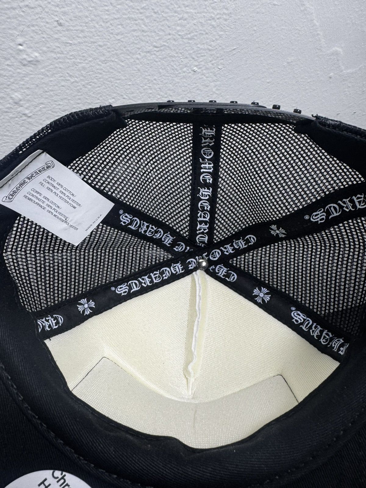 Chrome Hearts Chrome Hearts CH Hollywood Trucker Hat Size ONE SIZE - 7 Thumbnail