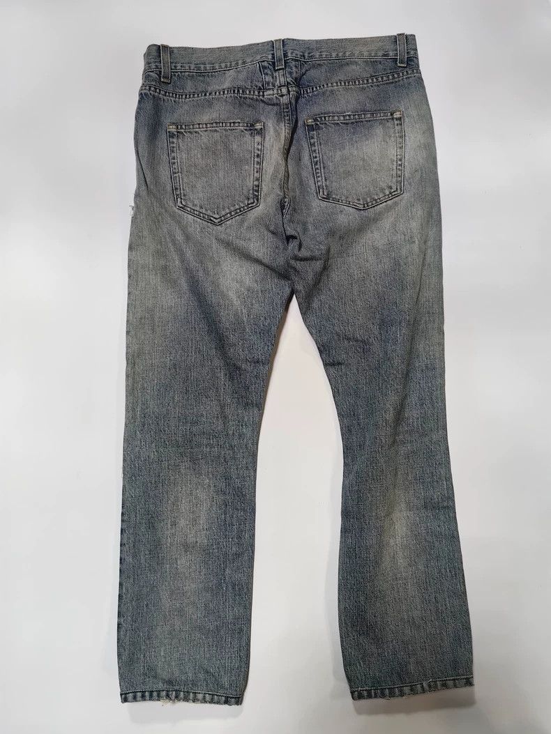 Saint Laurent Paris Saint Laurent Paris 16ssD10 knife cuts and damages jeans-25 Size US 30 / EU 46 - 2 Thumbnail