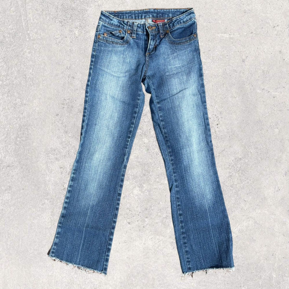 Vintage Y2K Vintage Low Rise Bongo Jeans Size 26" / US 2 / IT 38 - 3 Thumbnail