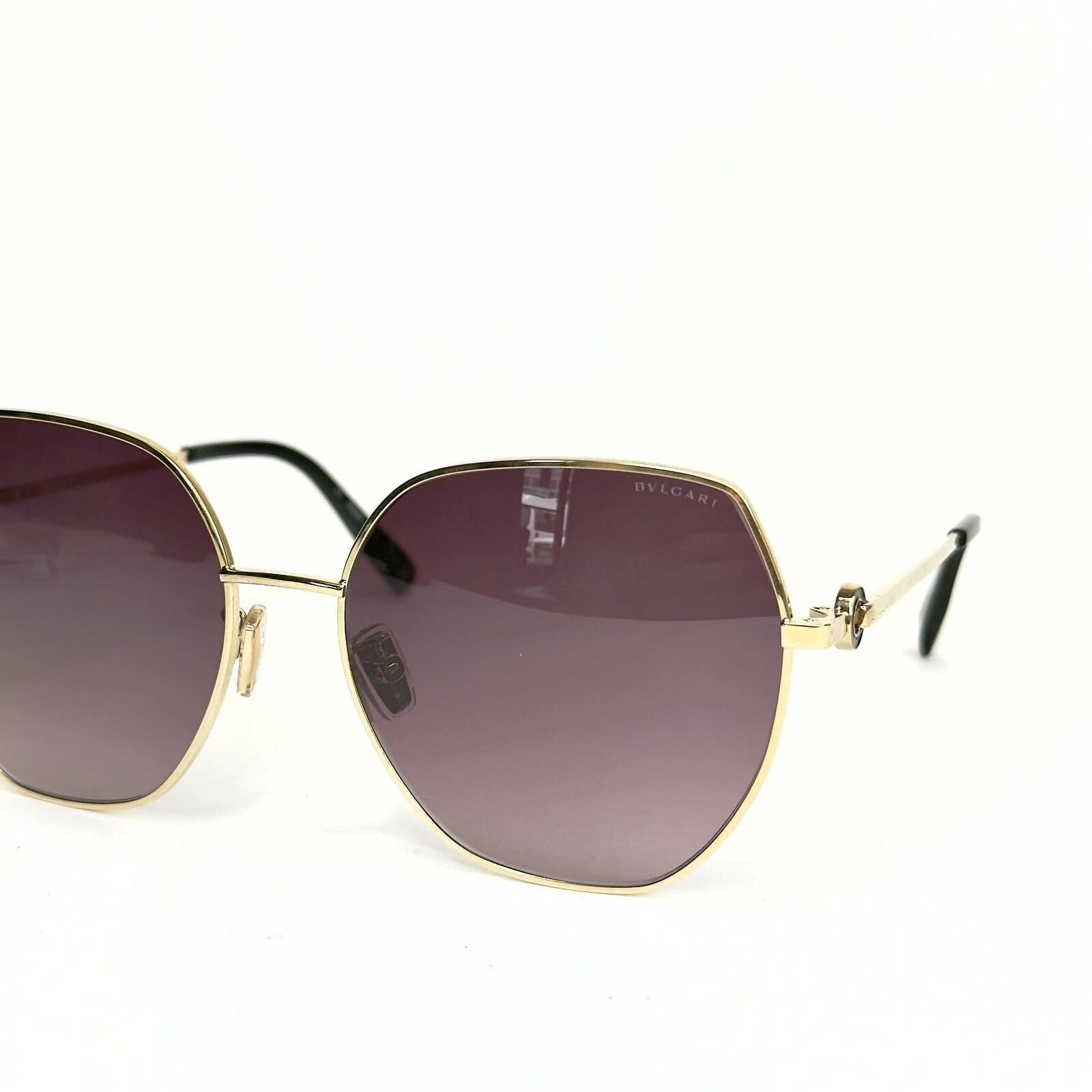 Bvlgari BVLGARI BV40035U COIN Gold Elegant Logo Sunglasses 40035 33T Size ONE SIZE - 11 Thumbnail