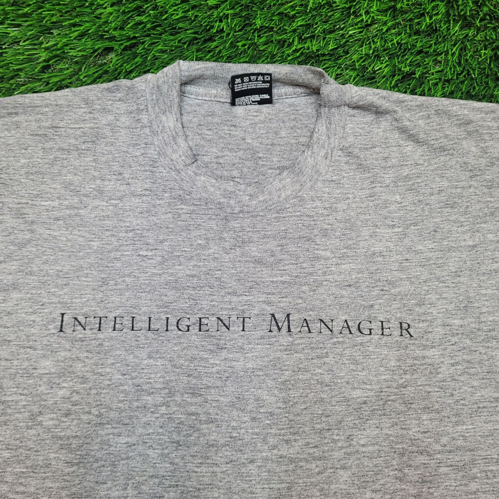 Fruit Of The Loom VTG 90s Compaq "Intelligent Manger" T-Shirt XL Single Stitch Size US XL / EU 56 / 4 - 2 Thumbnail