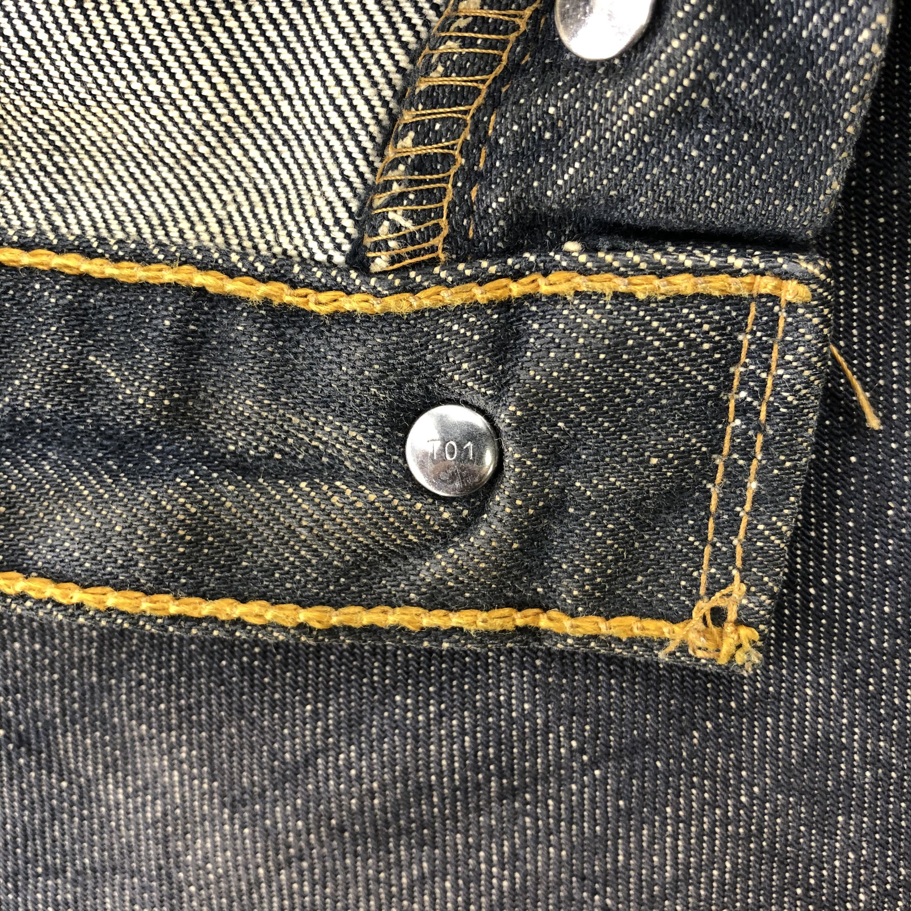 Levi's Vintage 90s Distress Levis 501 Jeans-JM1516 Size US 30 / EU 46 - 9 Thumbnail