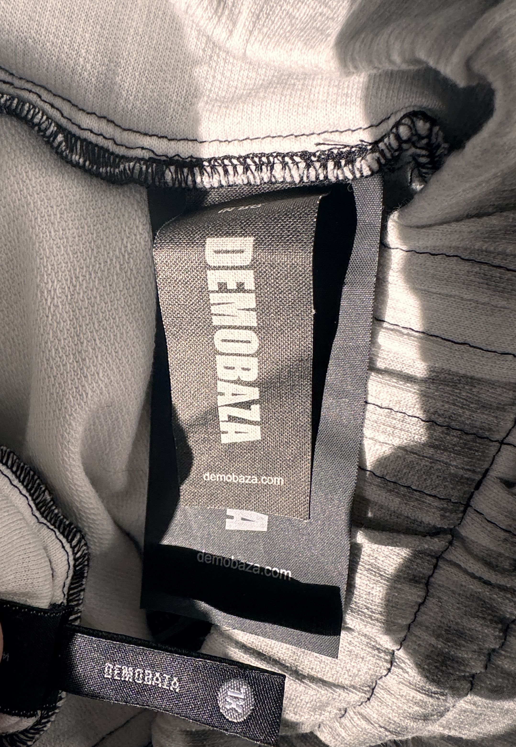 Demobaza DEMOBAZA Grey Sweatpants Trousers Vintage Destroy Effect XL Size US 34 / EU 50 - 8 Thumbnail