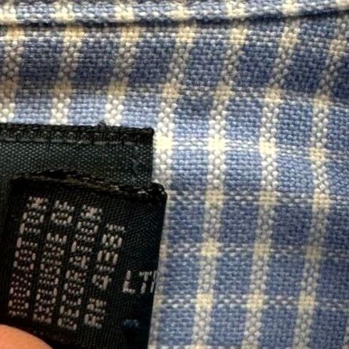 Ralph Lauren VINTAGE Ralph Lauren Shirt Mens Medium Blue Grid Check Pink Pony Classic Fit Button Down Size US M / EU 48-50 / 2 - 5 Thumbnail