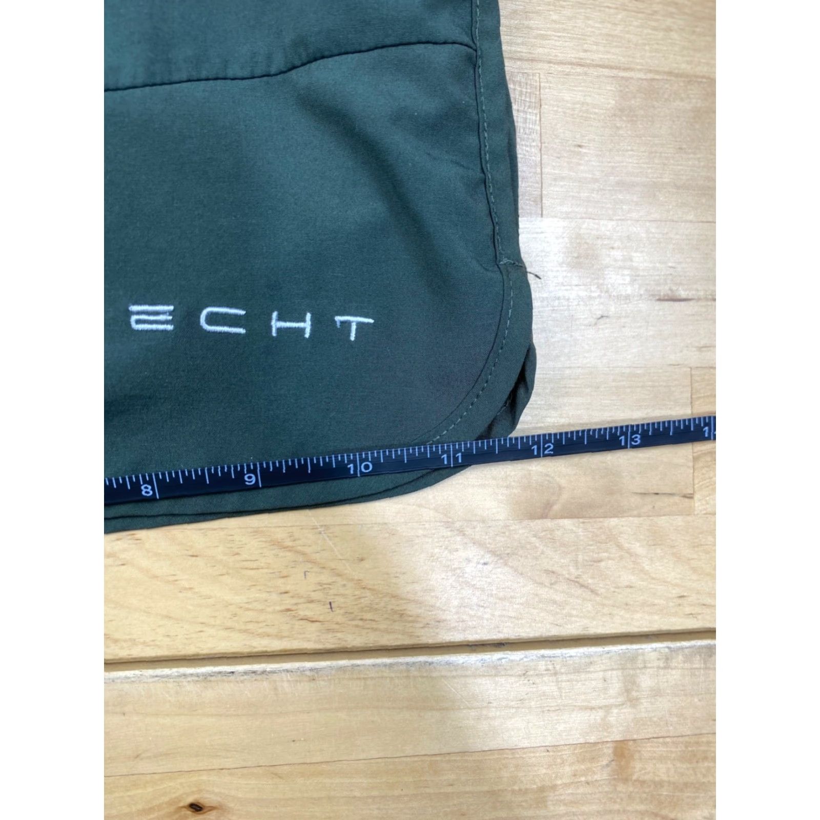 Vintage Echt Gym Shorts Mens S Green Drawstring Activewear Training Bodybuilding Size US 29 - 7 Thumbnail