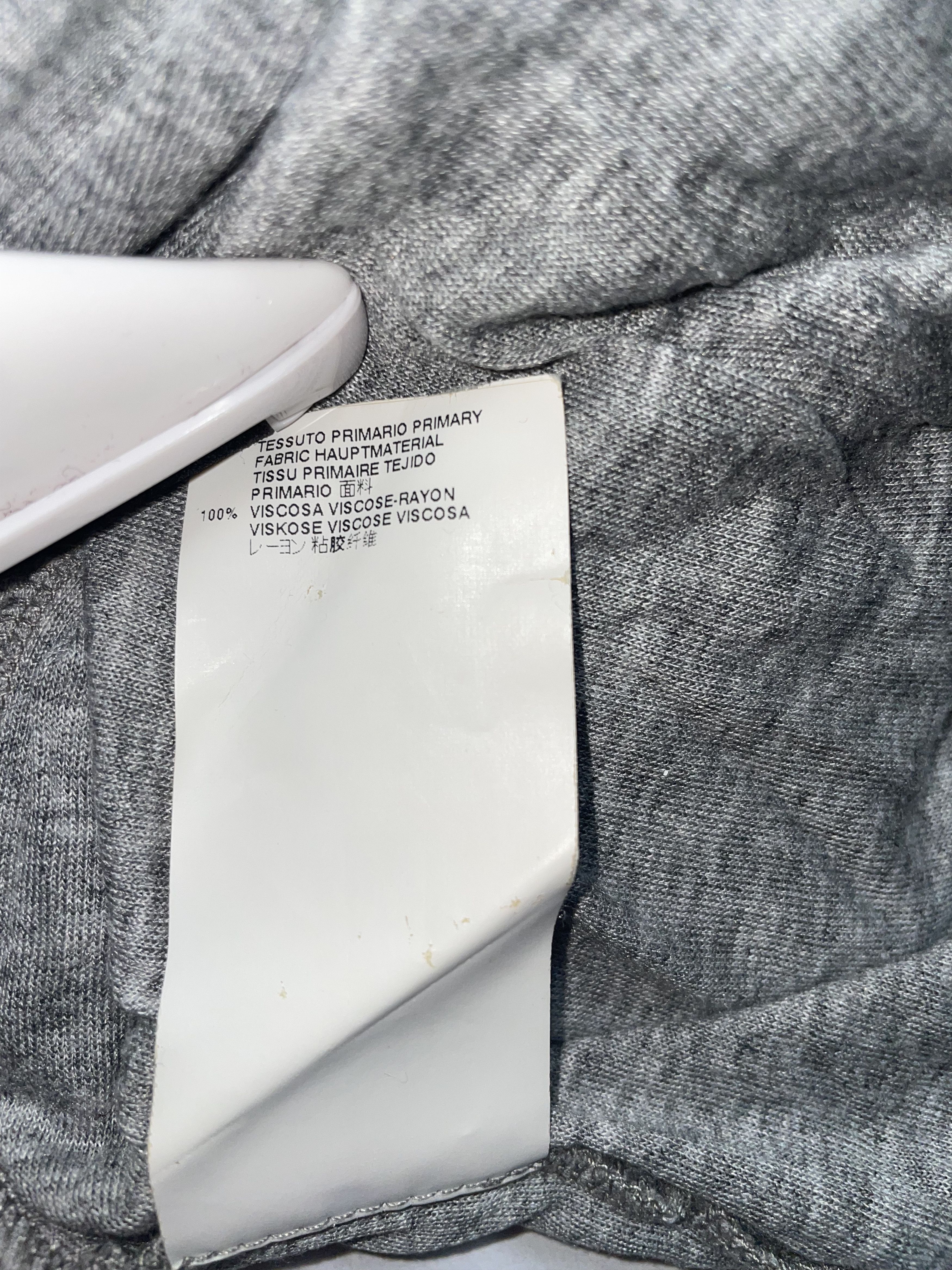 MM6 Grey Jersey Drape Detail Dress | Sz Small Size S / US 4 / IT 40 - 6 Thumbnail