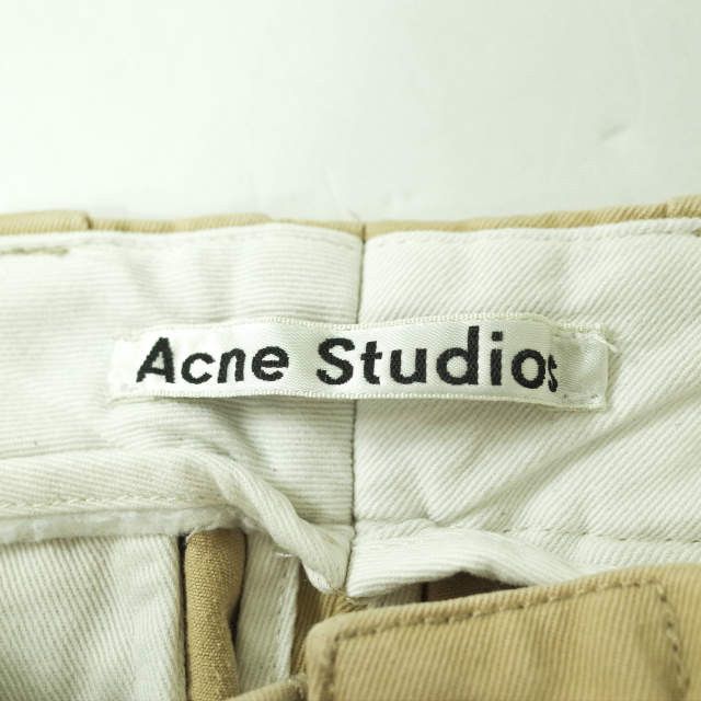 Acne Studios ACNE STUDIOS 18AW Straight Legged Trousers Beige 46 Size US 29 - 4 Thumbnail