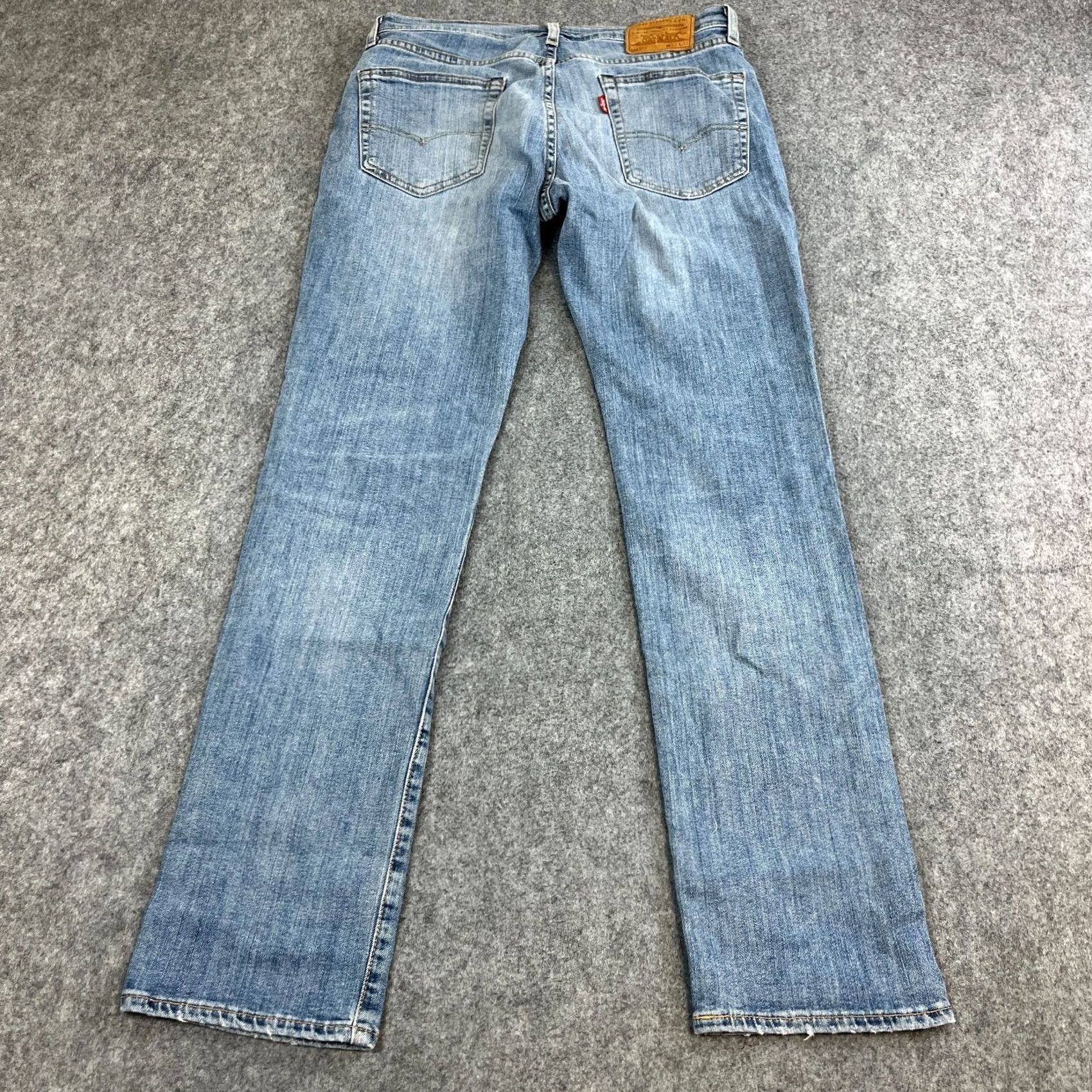 Levi's Levi's 511 Jeans Slim Tapered 32 Light Wash Blue Denim Cotton Elastan Regular 5-Pocket Mens Shoes? Size US 32 / EU 48 - 2 Thumbnail