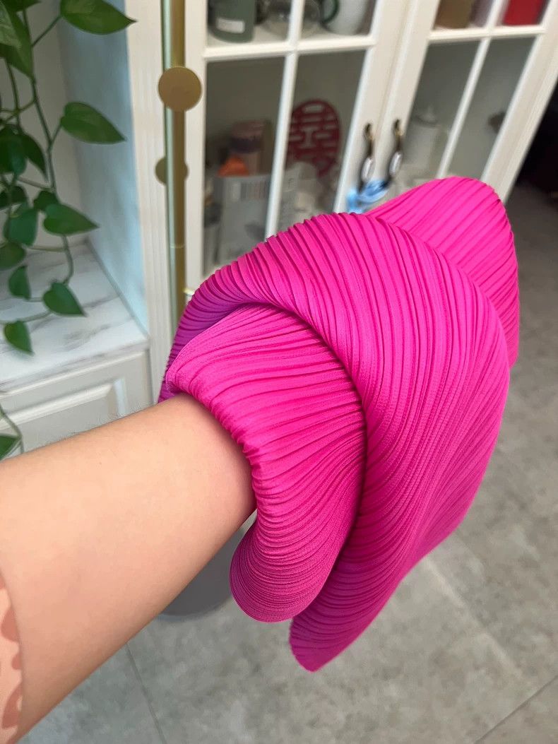 Issey Miyake Issey Miyake size:3 Pink pleated vest Size XS / US 0-2 / IT 36-38 - 6 Thumbnail