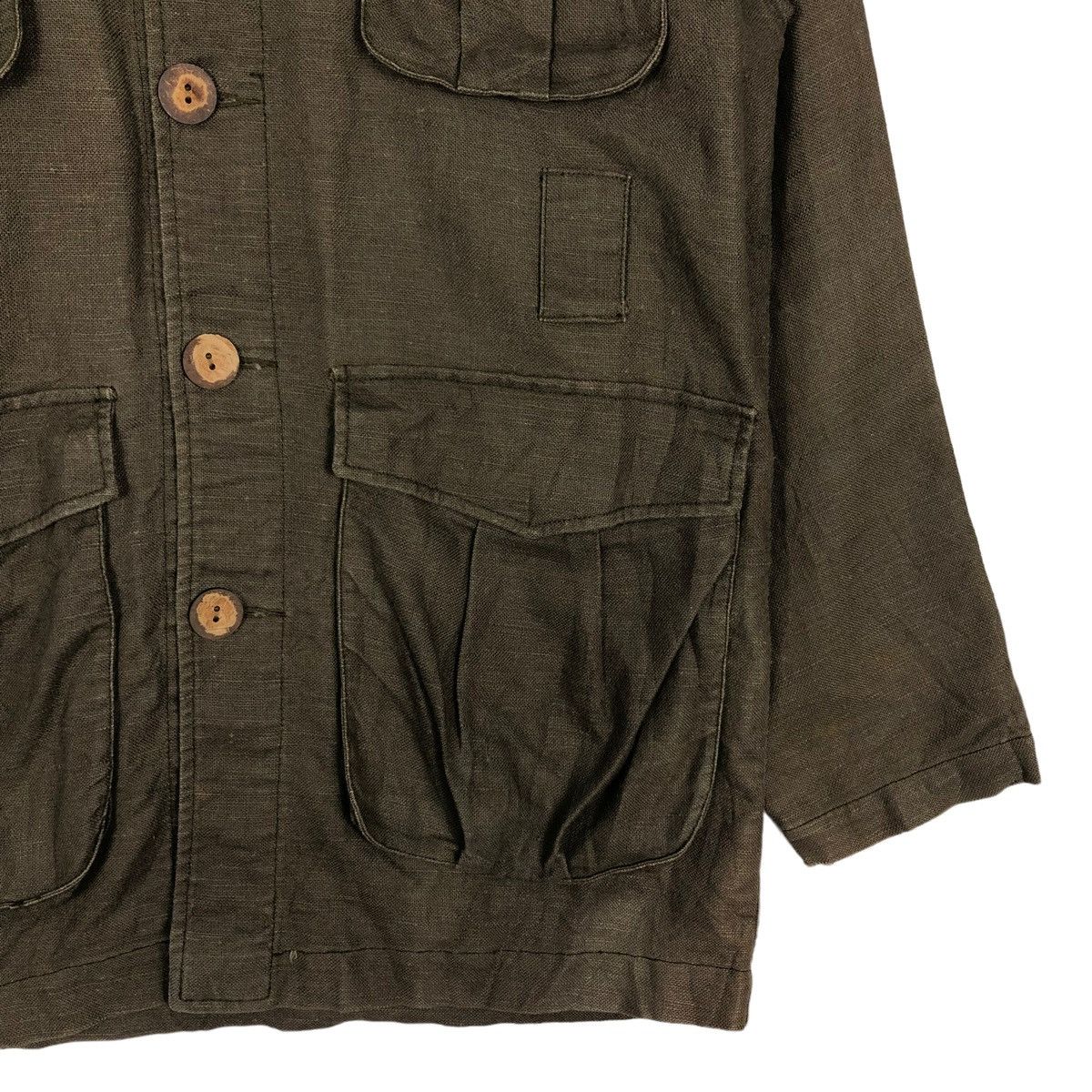 Japanese Brand 🔥Vintage Cargo Multi Pocket Jacket Neo Blood Issey Miyake Size US M / EU 48-50 / 2 - 6 Thumbnail