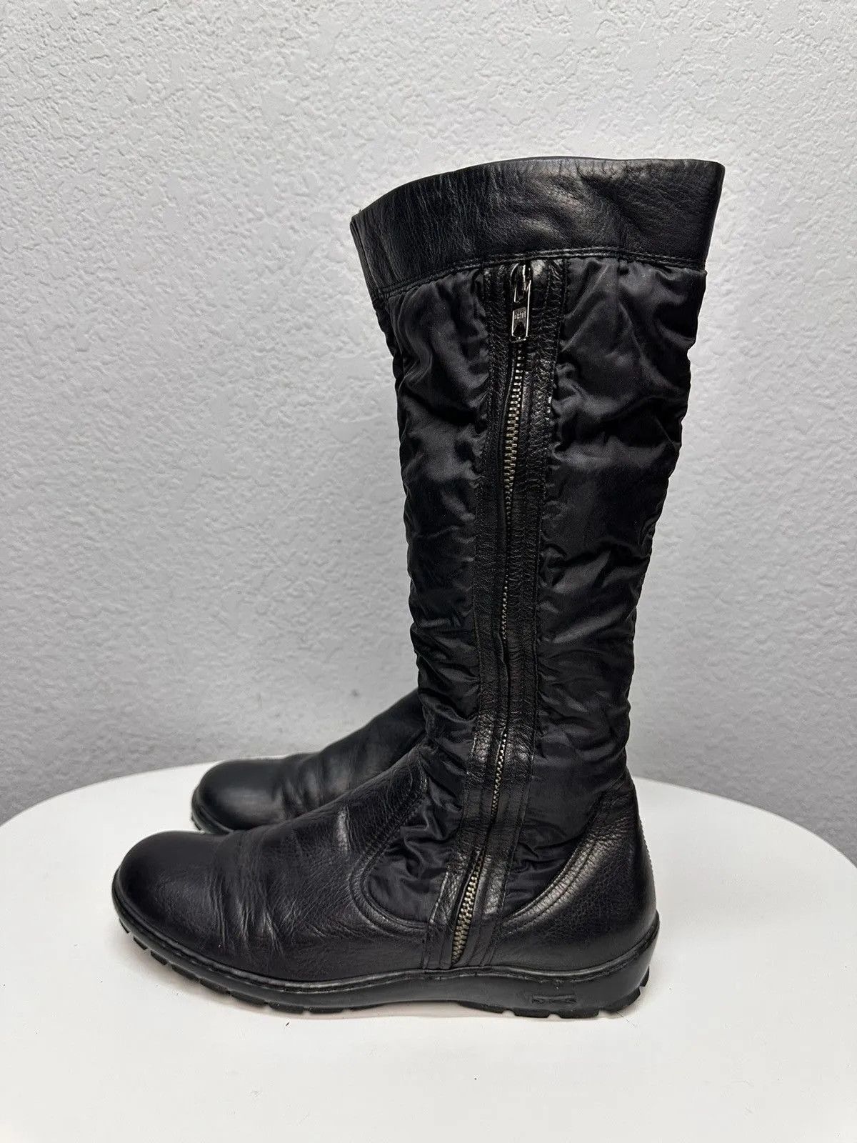A.S.98 WOW😻Leather Boots High Goa Vintage A.S.98 Style Size US 7 / EU 40 - 3 Thumbnail