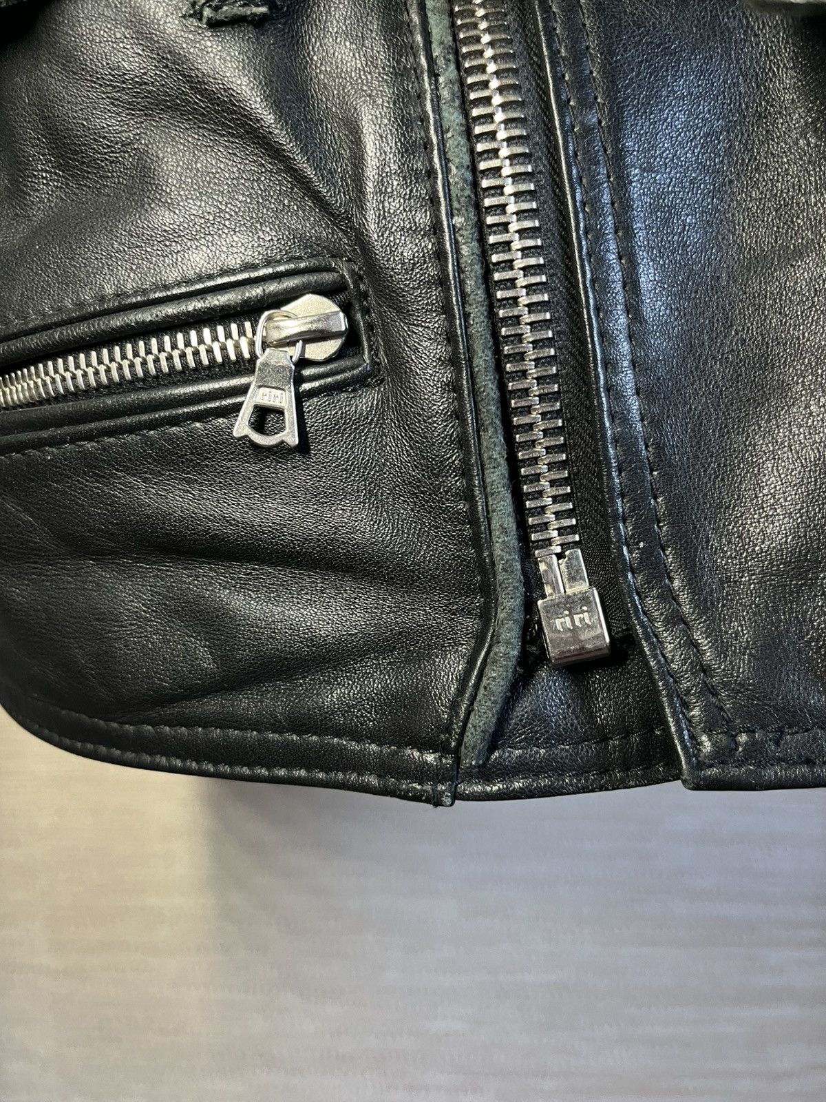 Other Vintage Schwabenleder Leather Moto Jacket Size US S / EU 44-46 / 1 - 4 Thumbnail