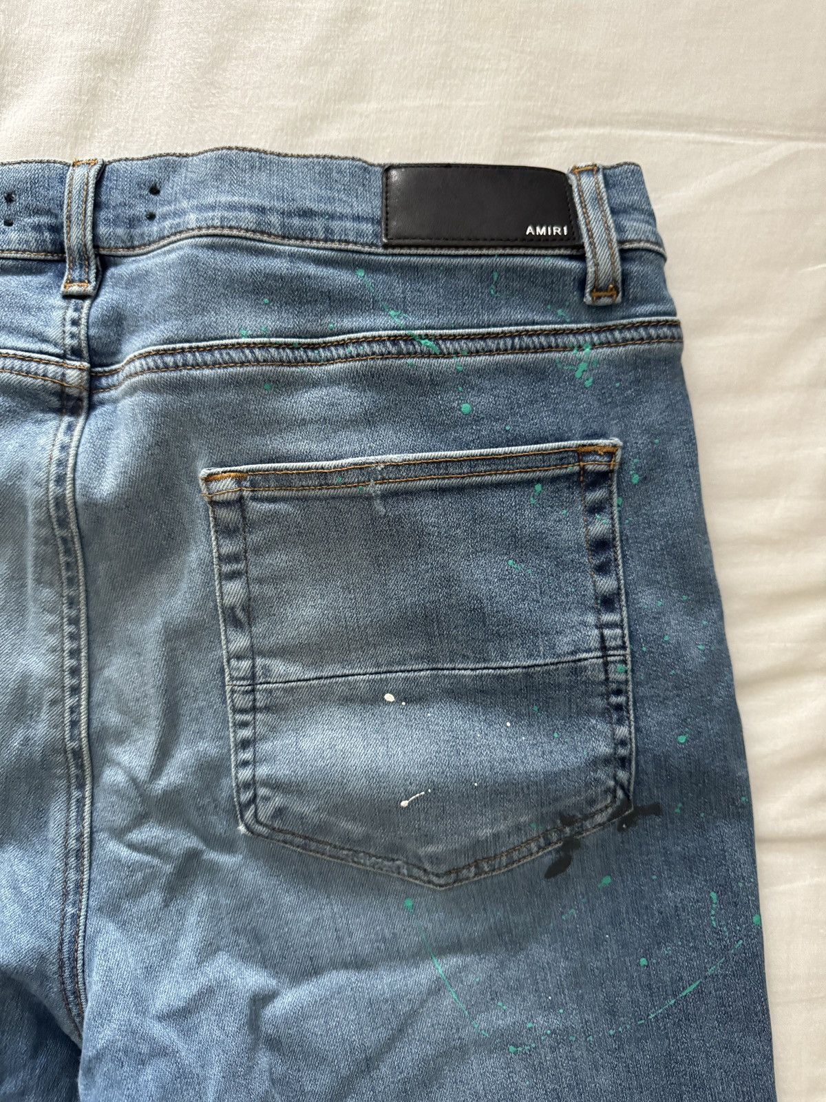 Amiri Painted AMIRI threaded jeans Size US 38 / EU 54 - 7 Thumbnail
