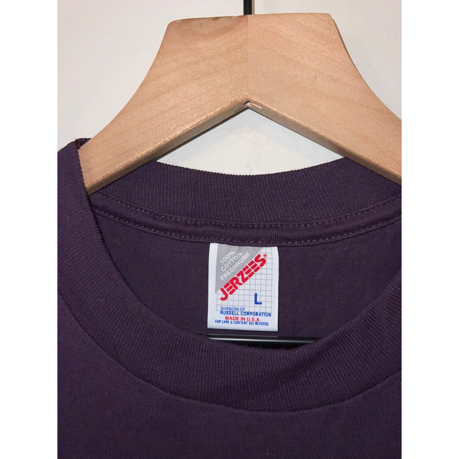 Jerzees Vintage Las Vegas Shirt Desert Flowers Purple Tee VTG 90s L Size US L / EU 52-54 / 3 - 7 Thumbnail