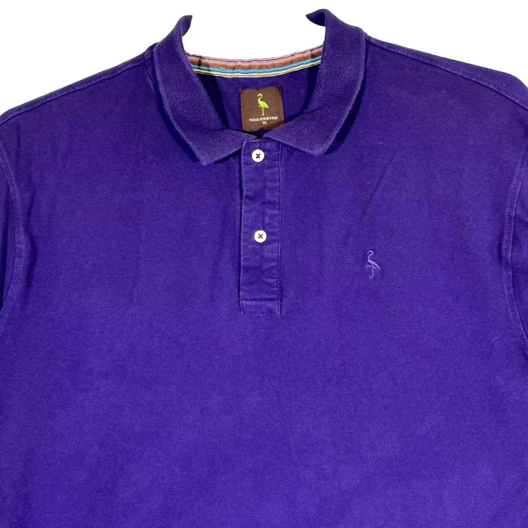 Tailorbyrd Tailorbyrd Polo Shirt Men’s XL Purple Cotton Stretch Short Sleeve Collared Tailorbyrd Polo Shirt Purple Cotton Short Sleeve XL Men Polo Shirt Size US XL / EU 56 / 4 - 3 Thumbnail